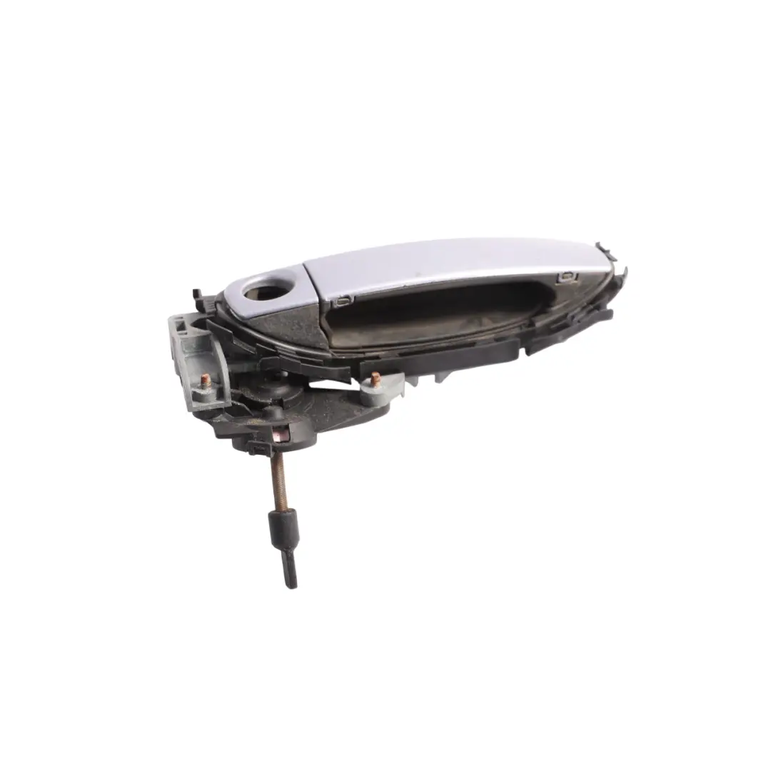 Audi A3 8P Door Grab Handle Front Right O/S Akoya Silver Metallic - Y7H - SKU RHD-8E2837208-ASI - Part number 8E2837208