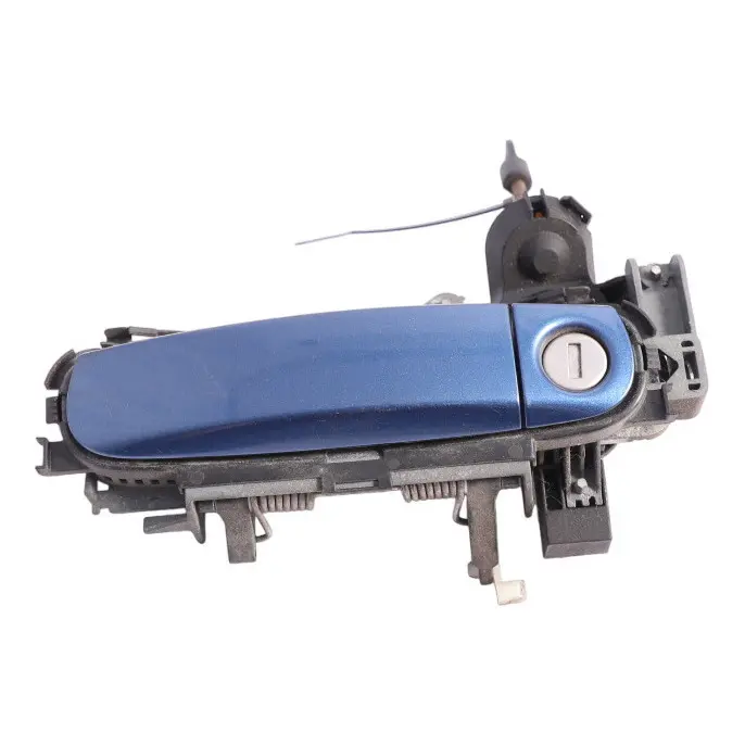 Door Grab Handle Front Right O/S Mauritiusblau Blue Pearl - Z5C to Audi A4 B7 with Part number 8E2837208 Audi A4 B7 Door Grab Handle Front Right O/S Mauritiusblau Blue Pearl - Z5C - SKU RHD-8E2837208-MAU - Part number 8E2837208