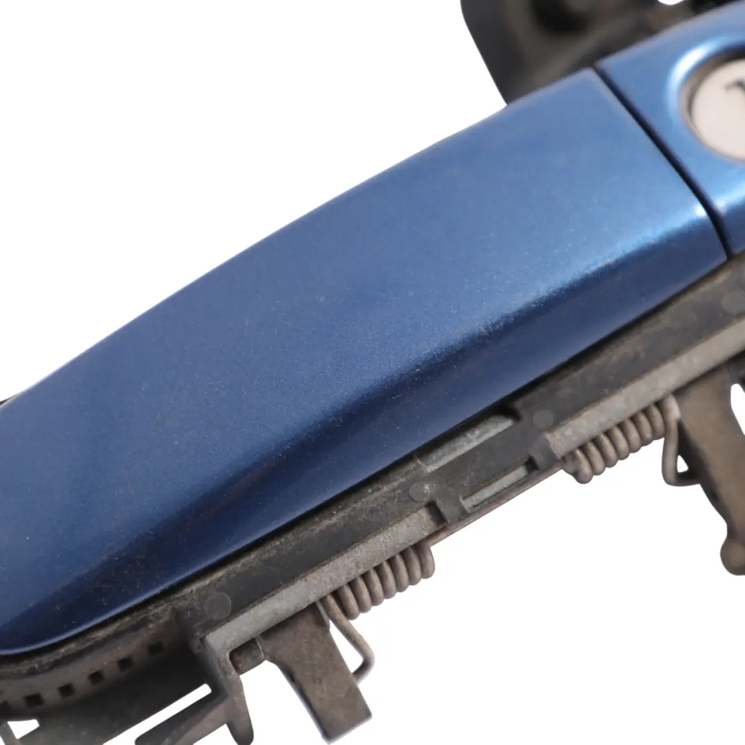 Audi A4 B7 Door Grab Handle Front Right O/S Mauritiusblau Blue Pearl - Z5C - SKU RHD-8E2837208-MAU - Part number 8E2837208