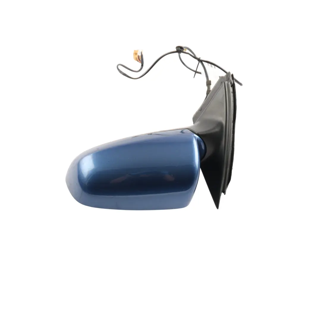 Audi A4 B7 Door Wing Mirror Left N/S Mauritiusblau Perleffekt - Z5C - SKU RHD-8E2858531AA-MAU - Part number 8E2858531AA