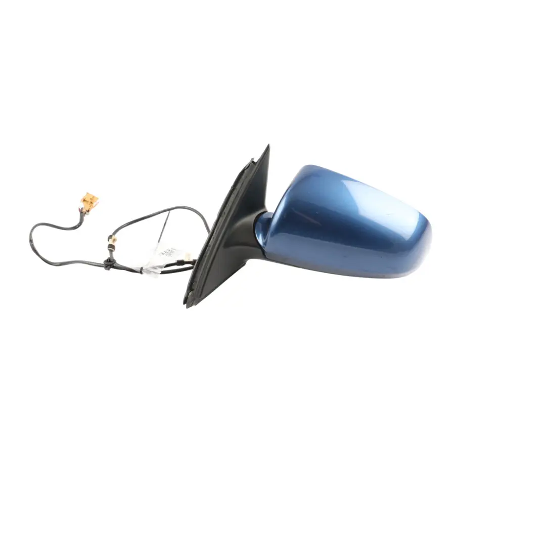 Audi A4 B7 Door Wing Mirror Left N/S Mauritiusblau Perleffekt - Z5C - SKU RHD-8E2858531AA-MAU - Part number 8E2858531AA