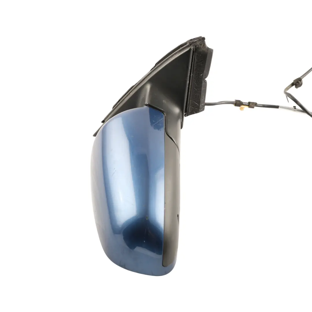 Audi A4 B7 Door Wing Mirror Right O/S Mauritiusblau Blue Pearl Effect - Z5C - SKU RHD-8E2858532AA-MAU - Part number 8E2858532AA