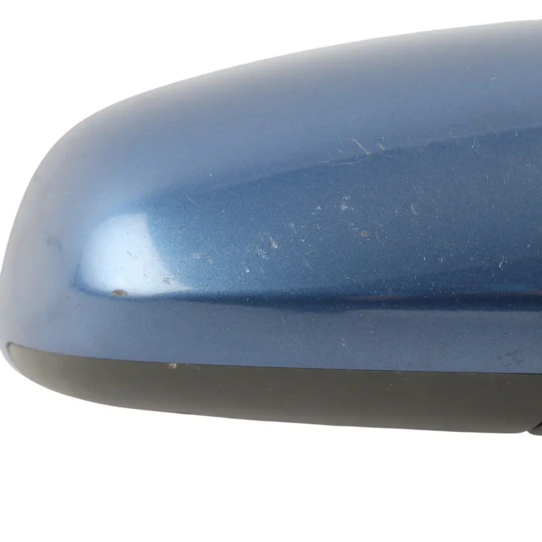 Audi A4 B7 Door Wing Mirror Right O/S Mauritiusblau Blue Pearl Effect - Z5C - SKU RHD-8E2858532AA-MAU - Part number 8E2858532AA