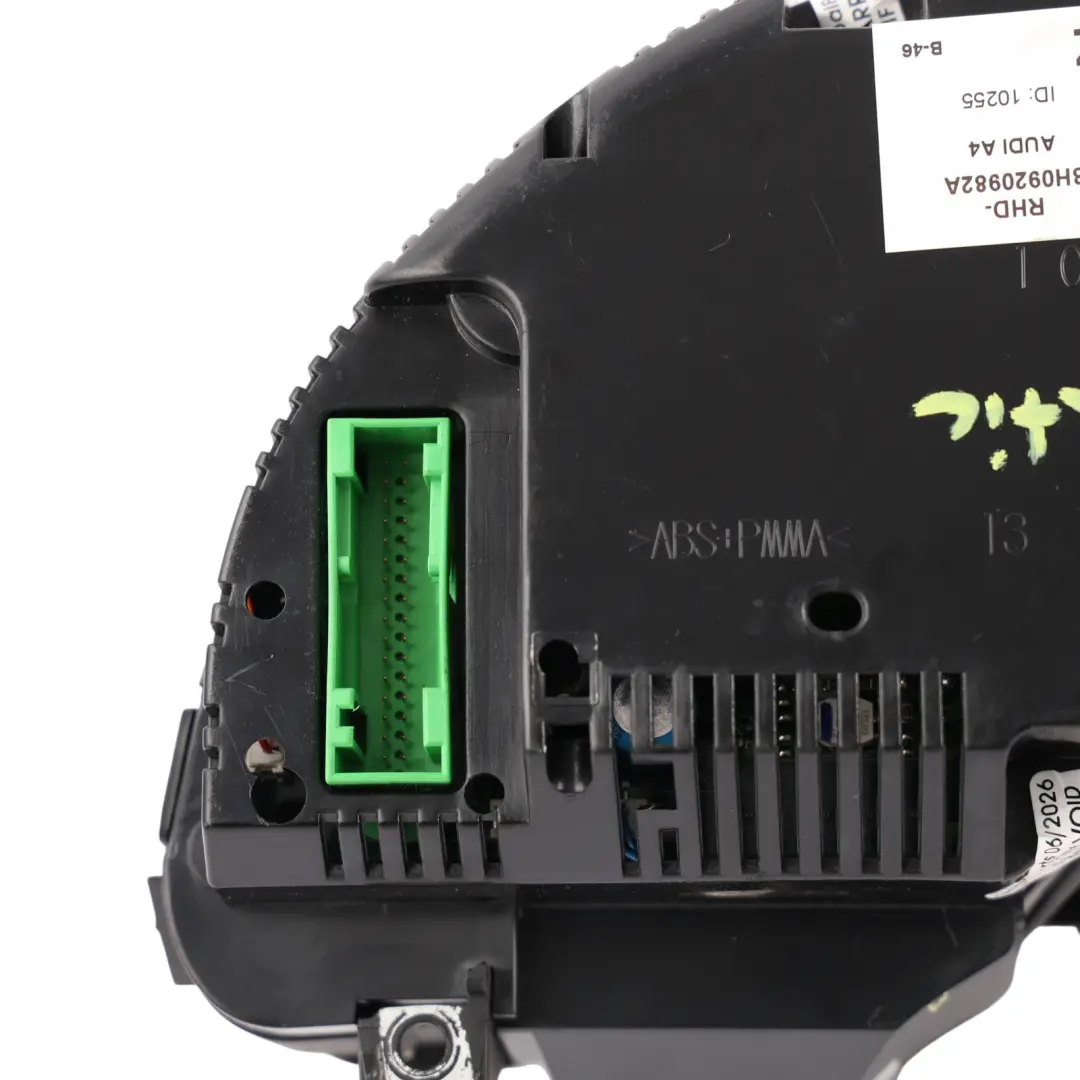 Audi A4 B7 Instrument Cluster Speedometer Clocks Petrol Automatic 8H0920982 - SKU RHD-8H0920982A - Part number 8H0920982A