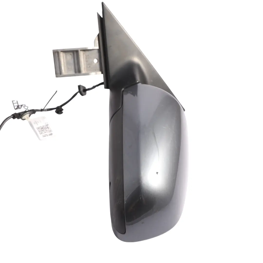 Audi A4 B7 Door Wing Mirror Outside Left N/S Dolphin Grey Metallic - X7Z - SKU RHD-8H2858531E-DGM - Part number 8H2858531E