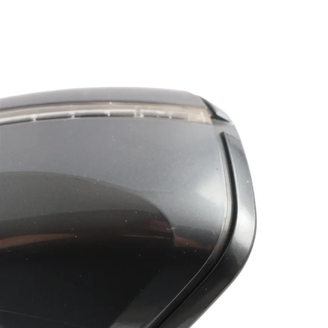 Door Wing Mirror Left N/S Dolphin Grey Metallic - X7Z to Audi TT 8J Coupe with Part number 8J0857501A Audi TT 8J Coupe Door Wing Mirror Left N/S Dolphin Grey Metallic - X7Z - SKU RHD-8J0857501A-DGM - Part number 8J0857501A