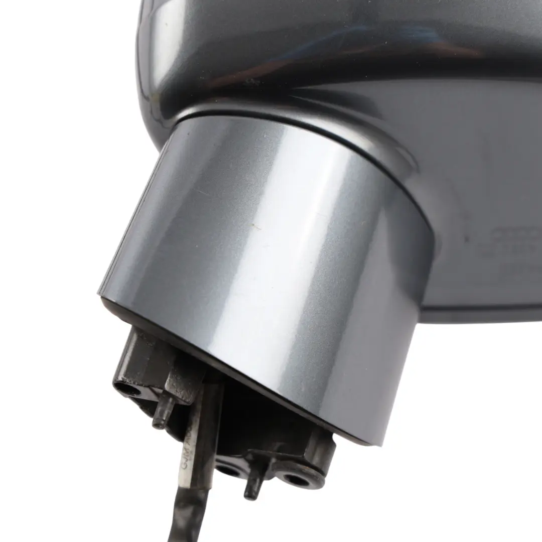 Audi TT 8J Coupe Door Wing Mirror Left N/S Dolphin Grey Metallic - X7Z - SKU RHD-8J0857501A-DGM - Part number 8J0857501A