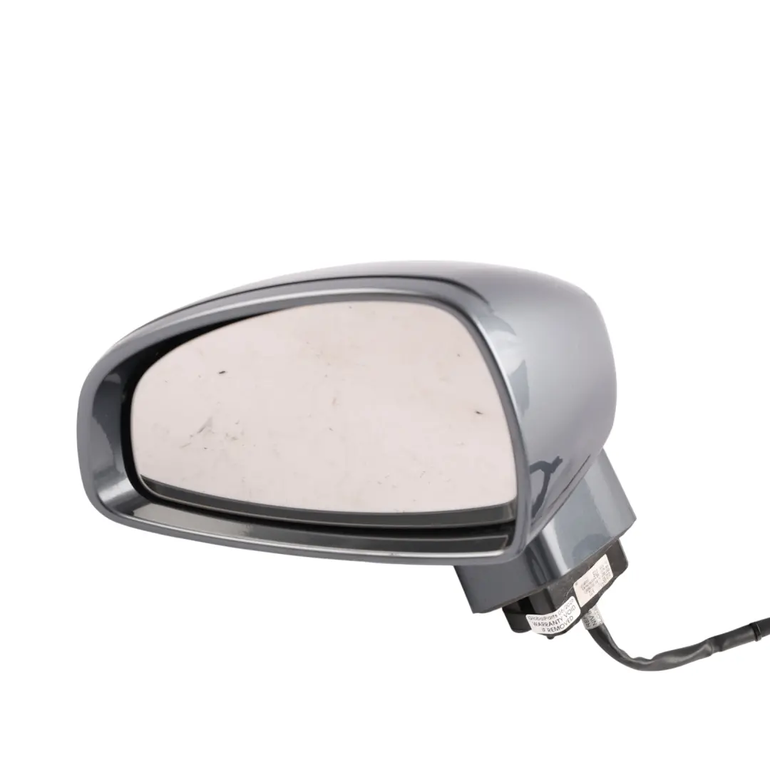 Door Wing Mirror Left N/S Dolphin Grey Metallic - X7Z to Audi TT 8J Coupe with Part number 8J0857501A Audi TT 8J Coupe Door Wing Mirror Left N/S Dolphin Grey Metallic - X7Z - SKU RHD-8J0857501A-DGM - Part number 8J0857501A