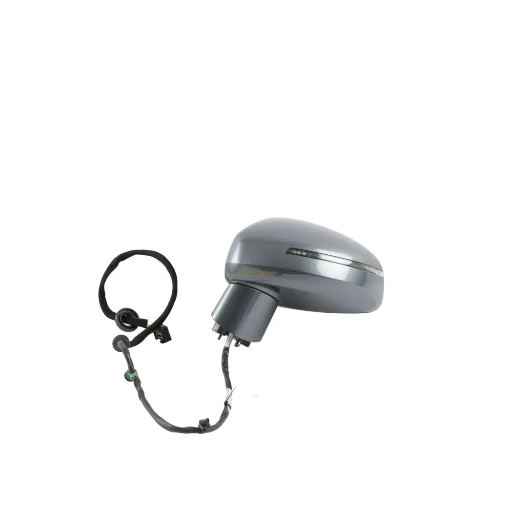 Door Wing Mirror Left N/S Dolphin Grey Metallic - X7Z to Audi TT 8J Coupe with Part number 8J0857501A Audi TT 8J Coupe Door Wing Mirror Left N/S Dolphin Grey Metallic - X7Z - SKU RHD-8J0857501A-DGM - Part number 8J0857501A