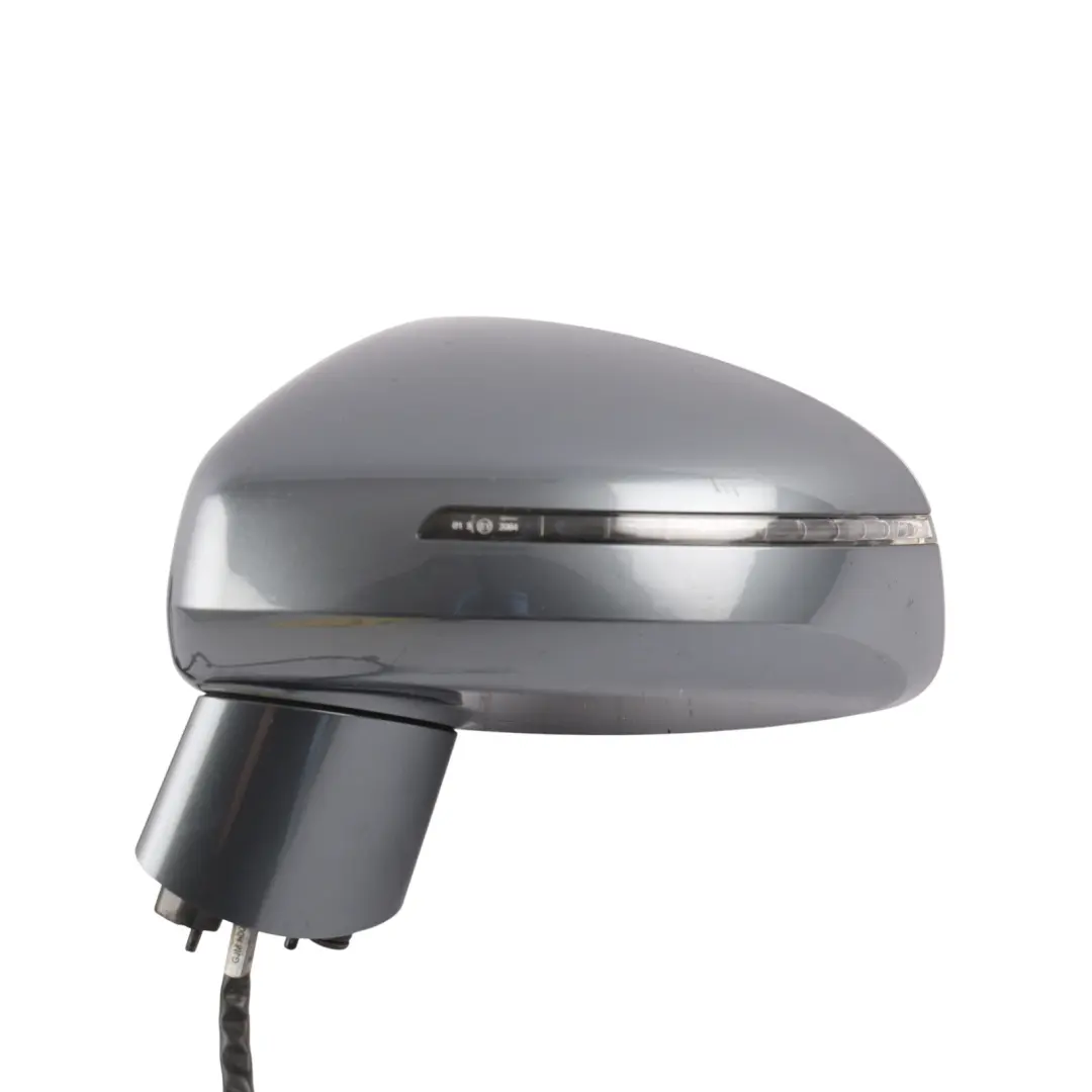 Door Wing Mirror Left N/S Dolphin Grey Metallic - X7Z to Audi TT 8J Coupe with Part number 8J0857501A Audi TT 8J Coupe Door Wing Mirror Left N/S Dolphin Grey Metallic - X7Z - SKU RHD-8J0857501A-DGM - Part number 8J0857501A