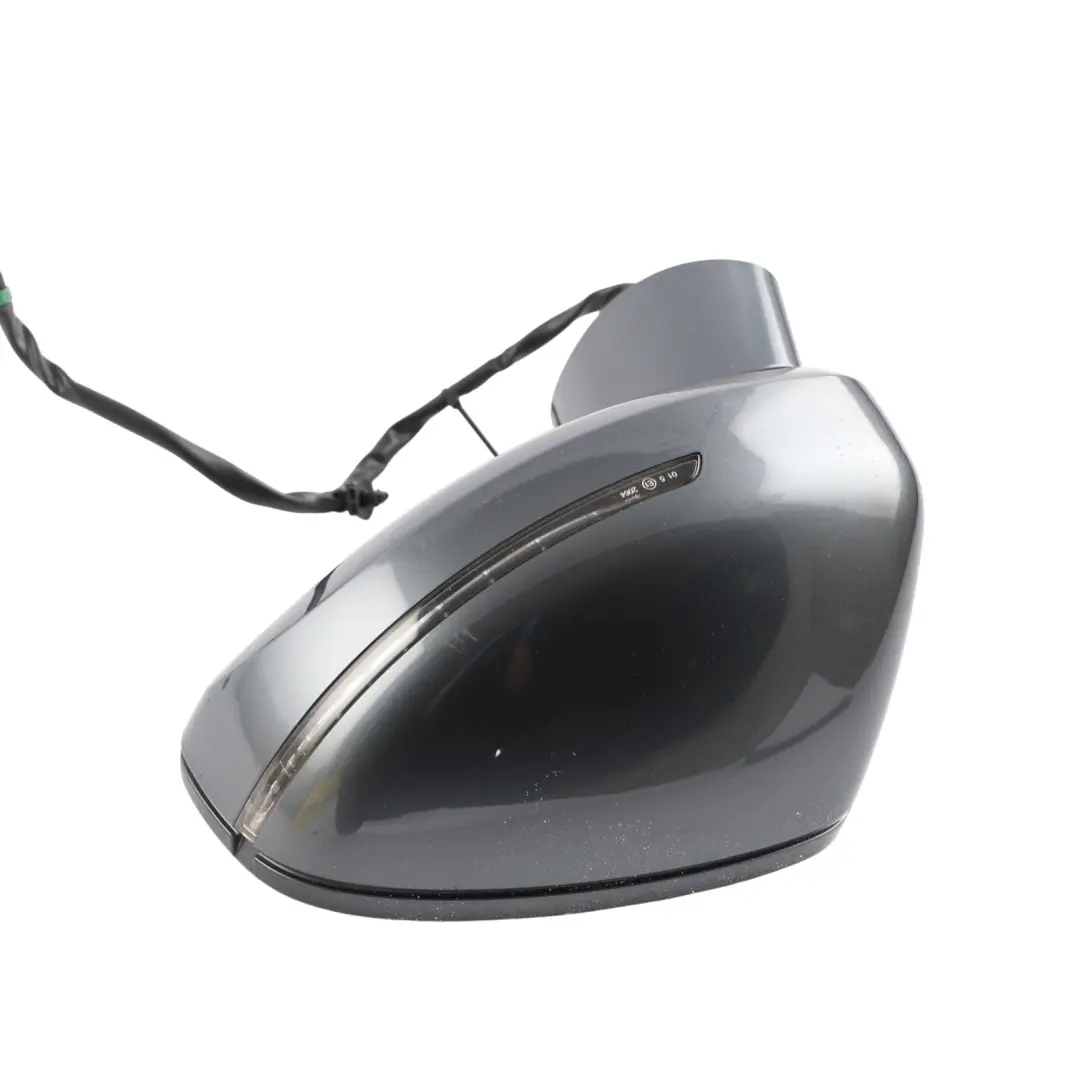 Door Wing Mirror Left N/S Dolphin Grey Metallic - X7Z to Audi TT 8J Coupe with Part number 8J0857501A Audi TT 8J Coupe Door Wing Mirror Left N/S Dolphin Grey Metallic - X7Z - SKU RHD-8J0857501A-DGM - Part number 8J0857501A