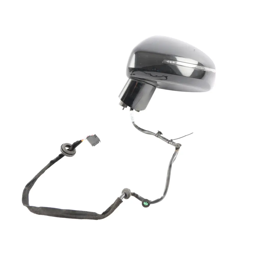 Audi TT Mk2 8J Door Side Wing Mirror Left N/S Phantom Black - Z9Y - SKU RHD-8J0857501A-PHB1 - Part number 8J0857501A