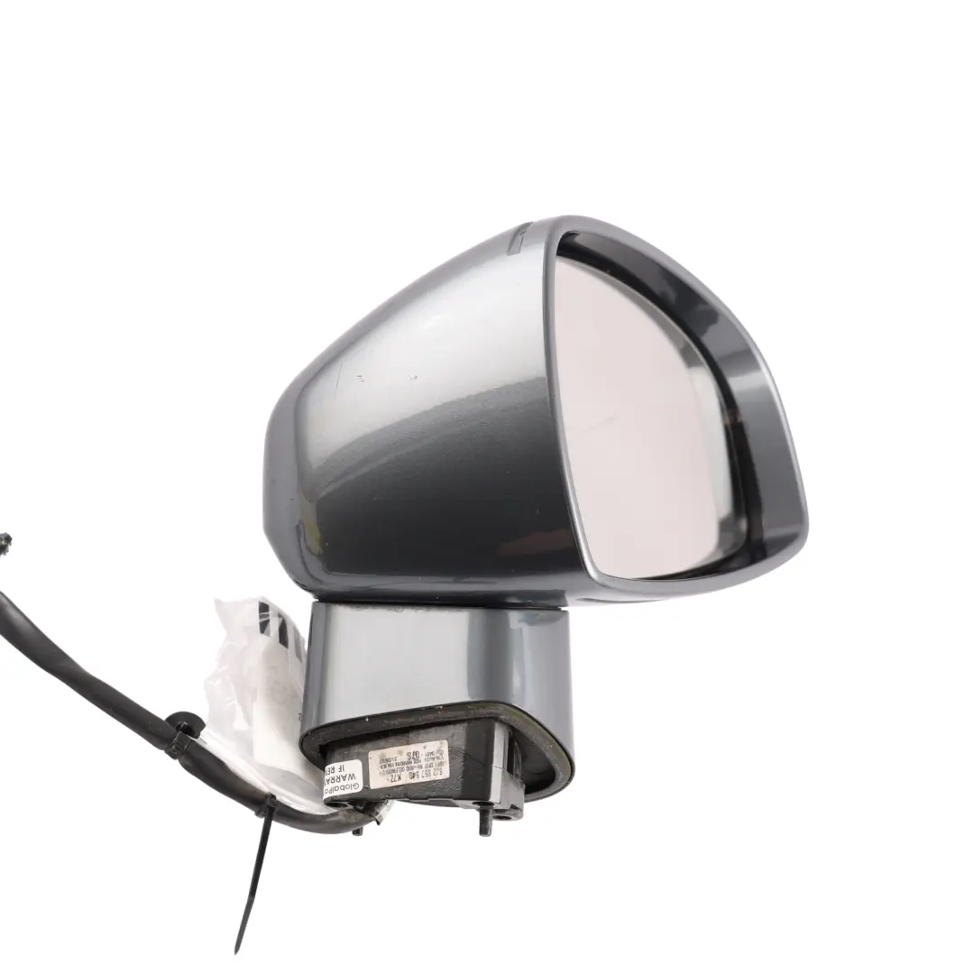 Door Wing Mirror Right O/S Dolphin Grey Metallic - X7Z to Audi TT 8J Coupe with Part number 8J0857502A Audi TT 8J Coupe Door Wing Mirror Right O/S Dolphin Grey Metallic - X7Z - SKU RHD-8J0857502A-DGM - Part number 8J0857502A
