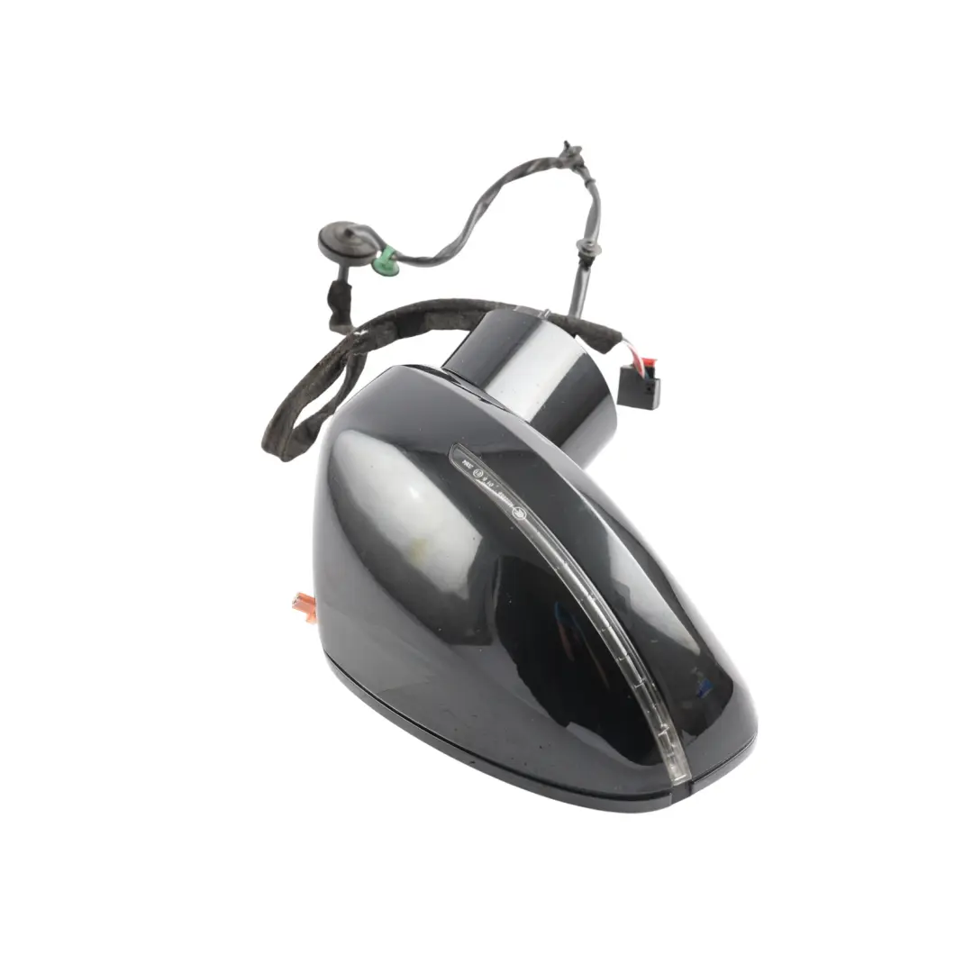 Door Wing Mirror Assembly Right O/S Phantom Black - Z9Y to Audi TT 8J with Part number 8J0857502A Audi TT 8J Door Wing Mirror Assembly Right O/S Phantom Black - Z9Y - SKU RHD-8J0857502A-PHB2 - Part number 8J0857502A