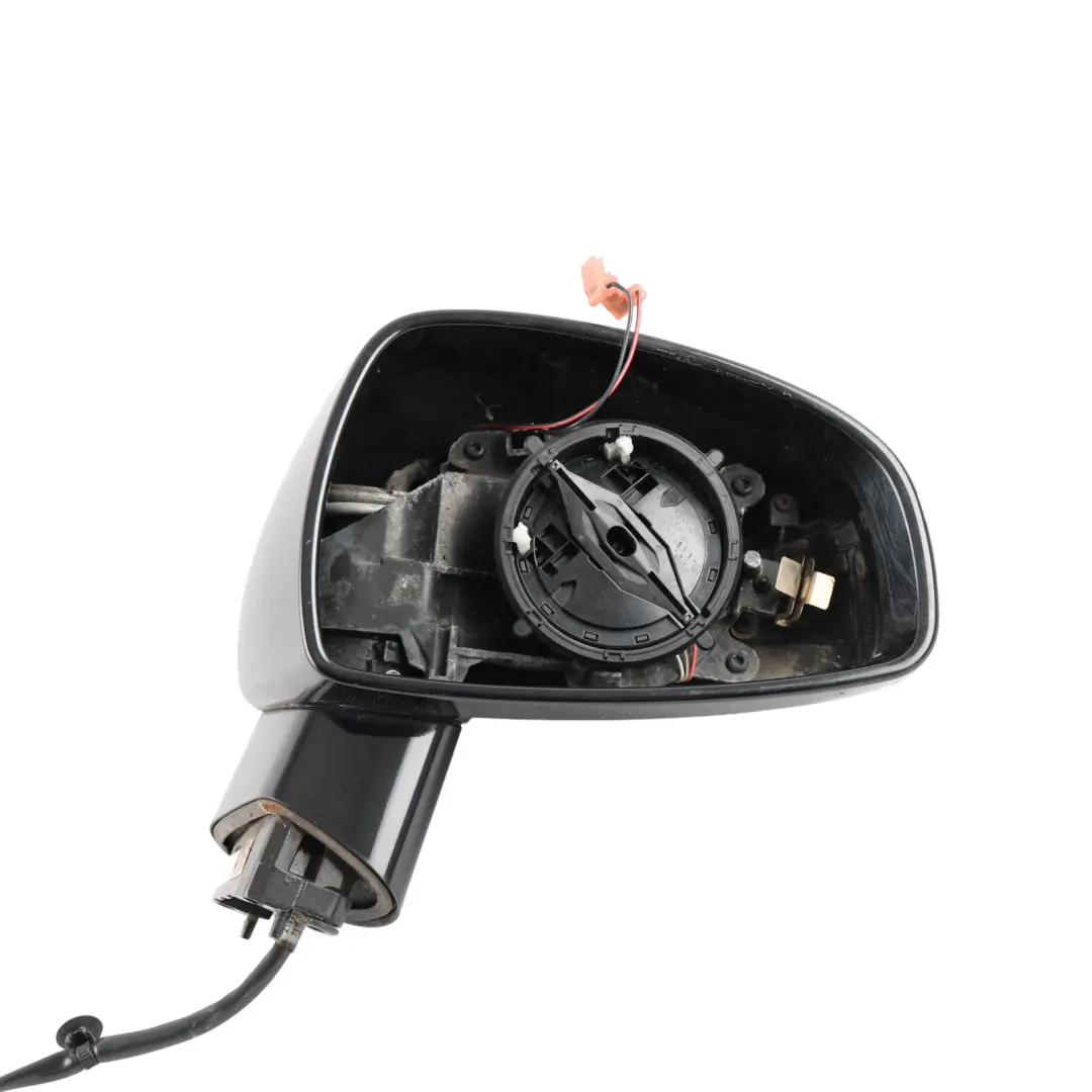 Audi TT 8J Door Wing Mirror Assembly Right O/S Phantom Black - Z9Y - SKU RHD-8J0857502A-PHB2 - Part number 8J0857502A