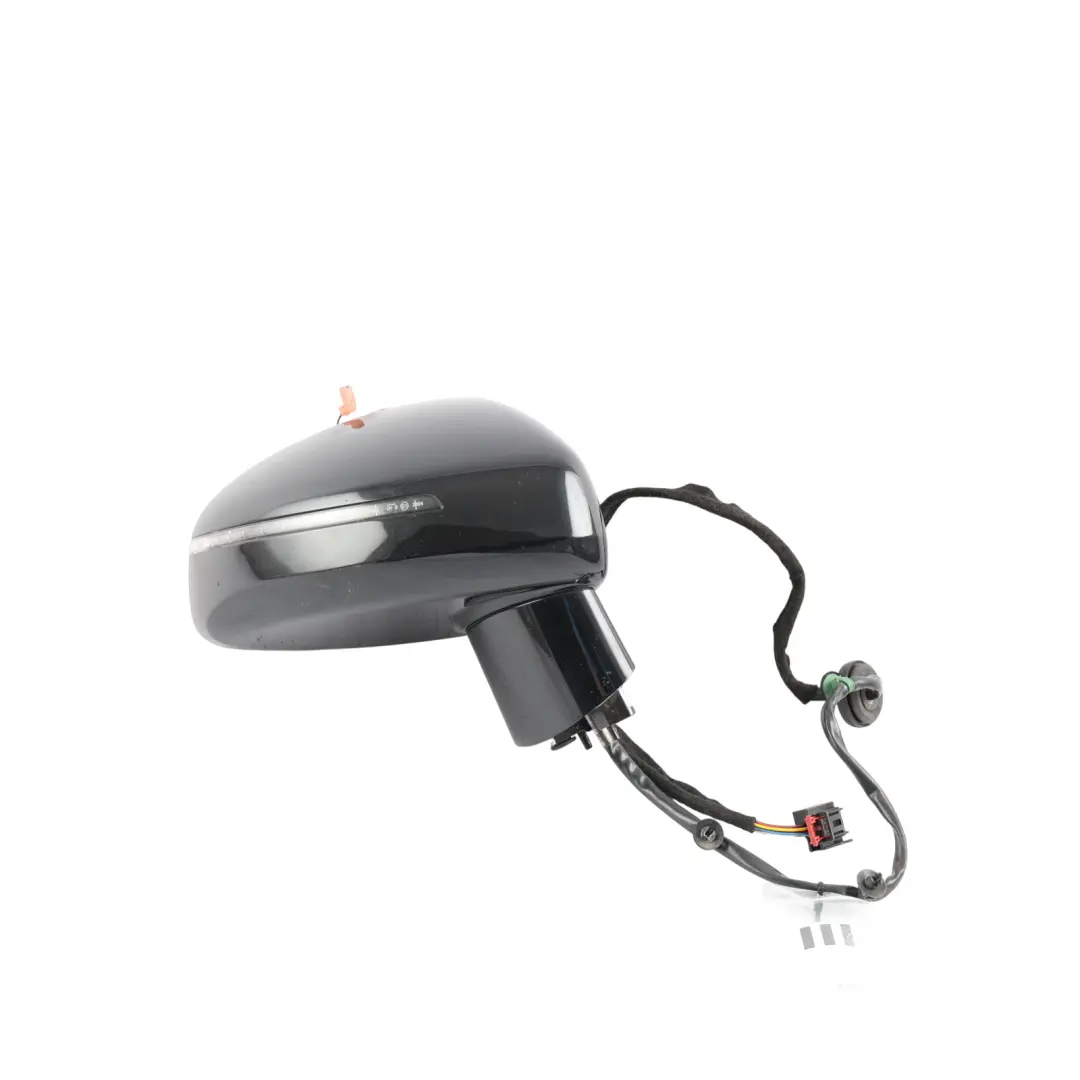 Audi TT 8J Door Wing Mirror Assembly Right O/S Phantom Black - Z9Y - SKU RHD-8J0857502A-PHB2 - Part number 8J0857502A