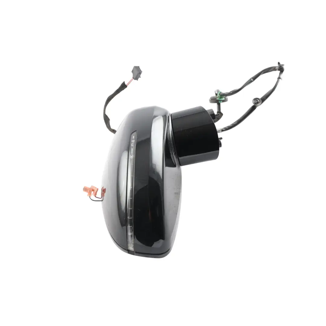 Audi TT 8J Door Wing Mirror Assembly Right O/S Phantom Black - Z9Y - SKU RHD-8J0857502A-PHB2 - Part number 8J0857502A
