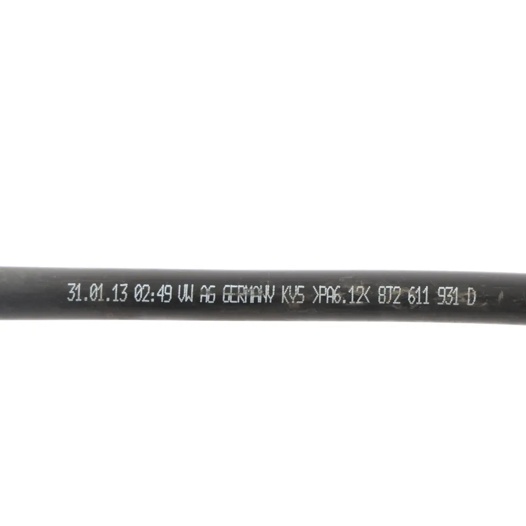 Audi TT 8J Brake Servo Vacuum Hose Pipe Line - SKU RHD-8J2611931D - Part number 8J2611931D