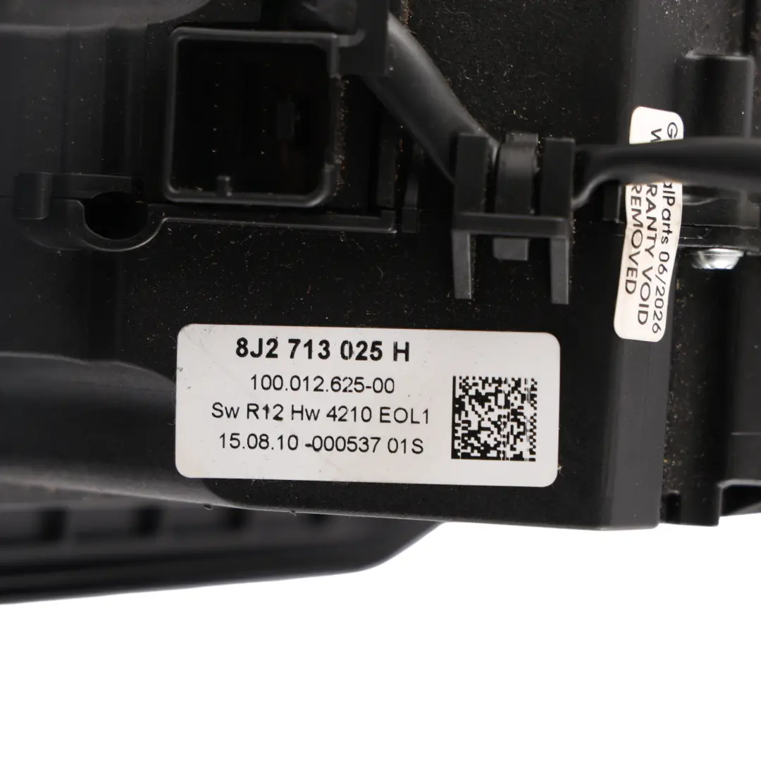 Selector Shifter Mechanism Automatic Gearbox to Audi TT 8J Gear with Part number 8J2713025H Audi TT 8J Gear Selector Shifter Mechanism Automatic Gearbox - SKU RHD-8J2713025H - Part number 8J2713025H