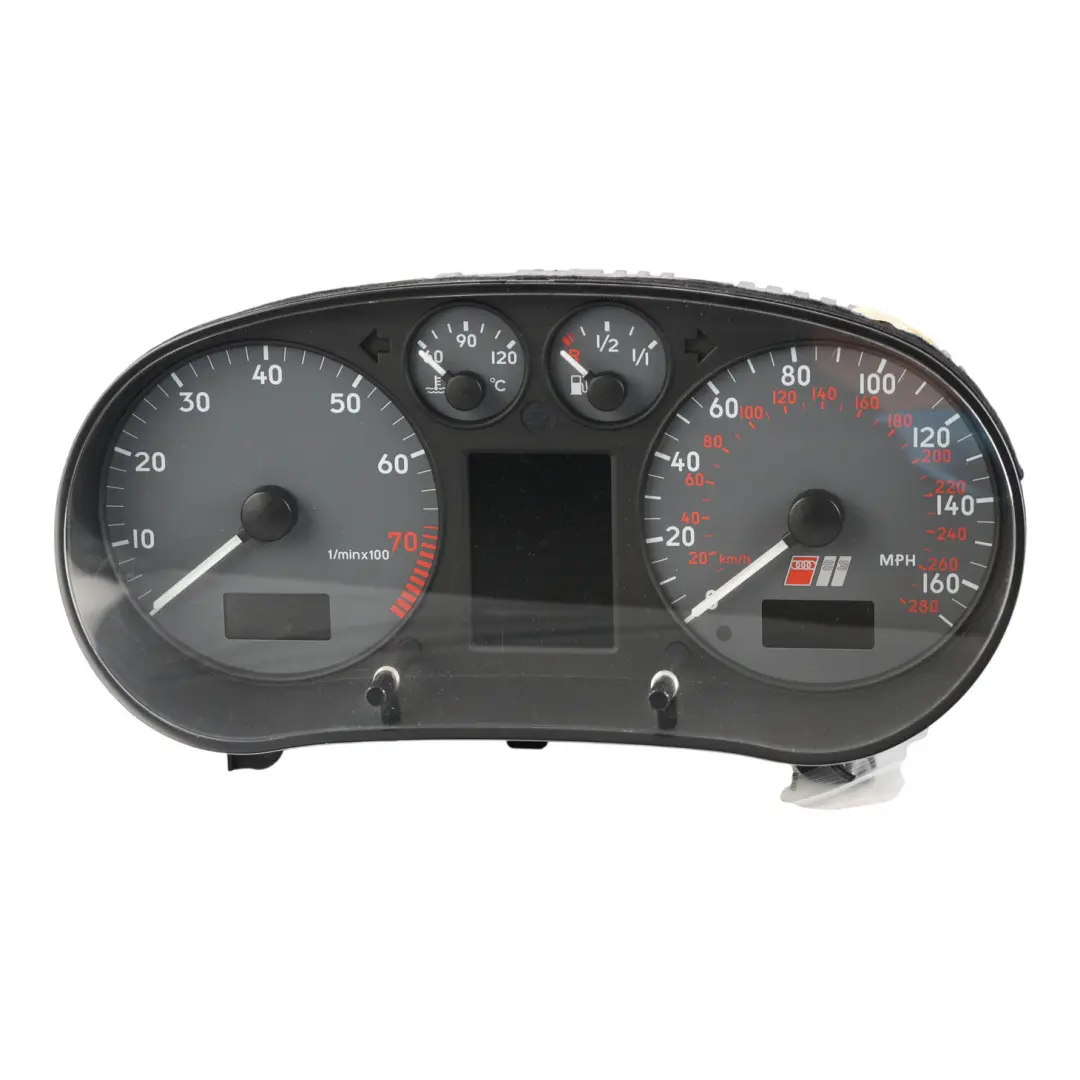 8L Instrument Cluster Speedometer Speedo Clocks Petrol Manual to Audi A3 with Part number 8L0920980B Audi A3 8L Instrument Cluster Speedometer Speedo Clocks Petrol Manual - SKU RHD-8L0920980B - Part number 8L0920980B