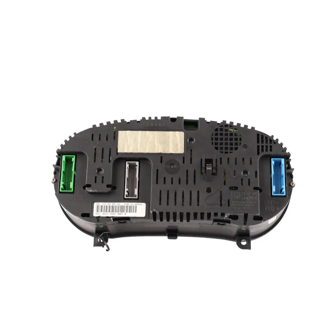 8L Instrument Cluster Speedometer Speedo Clocks Petrol Manual to Audi A3 with Part number 8L0920980B Audi A3 8L Instrument Cluster Speedometer Speedo Clocks Petrol Manual - SKU RHD-8L0920980B - Part number 8L0920980B
