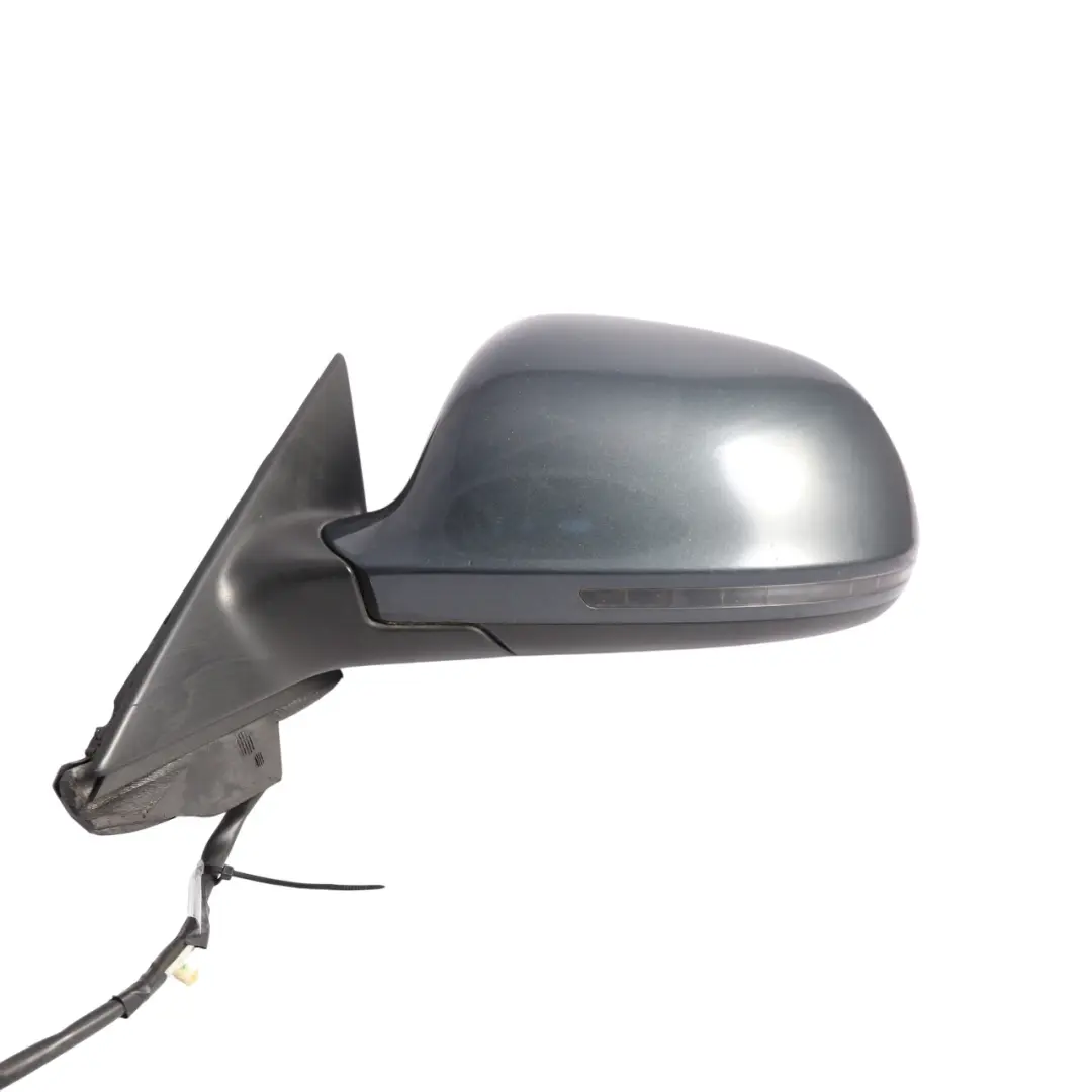 Audi A3 8P Outside Door Wing Mirror Electric Left N/S Meteor Grey Pearl - Z7H - SKU RHD-8P2858531DB-MGR - Part number 8P2858531DB