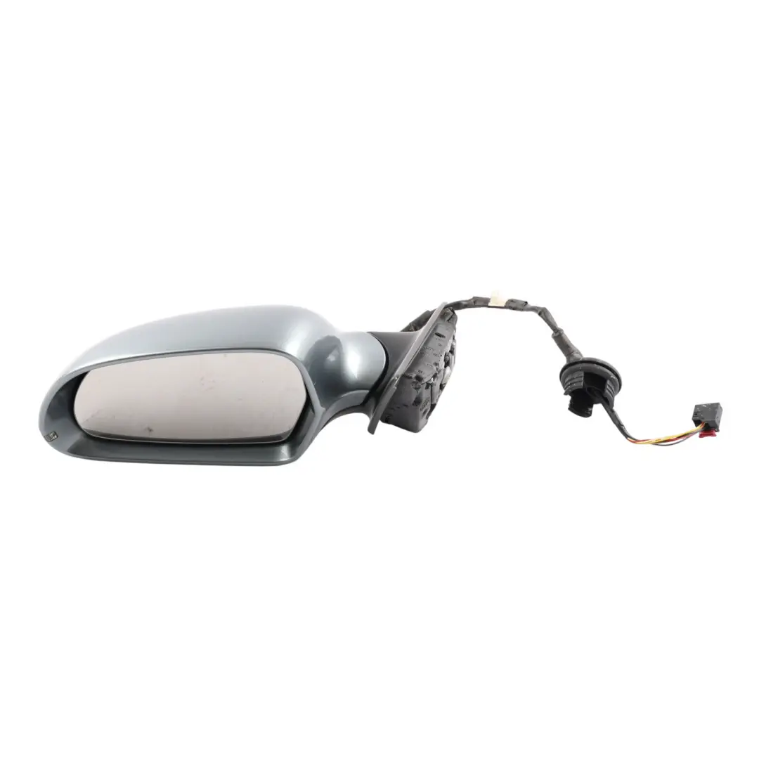 Audi A3 8P Door Wing Mirror Electric Left N/S Condor Grey Metallic - Y7E - SKU RHD-8P2858531EB-CGR - Part number 8P2858531EB