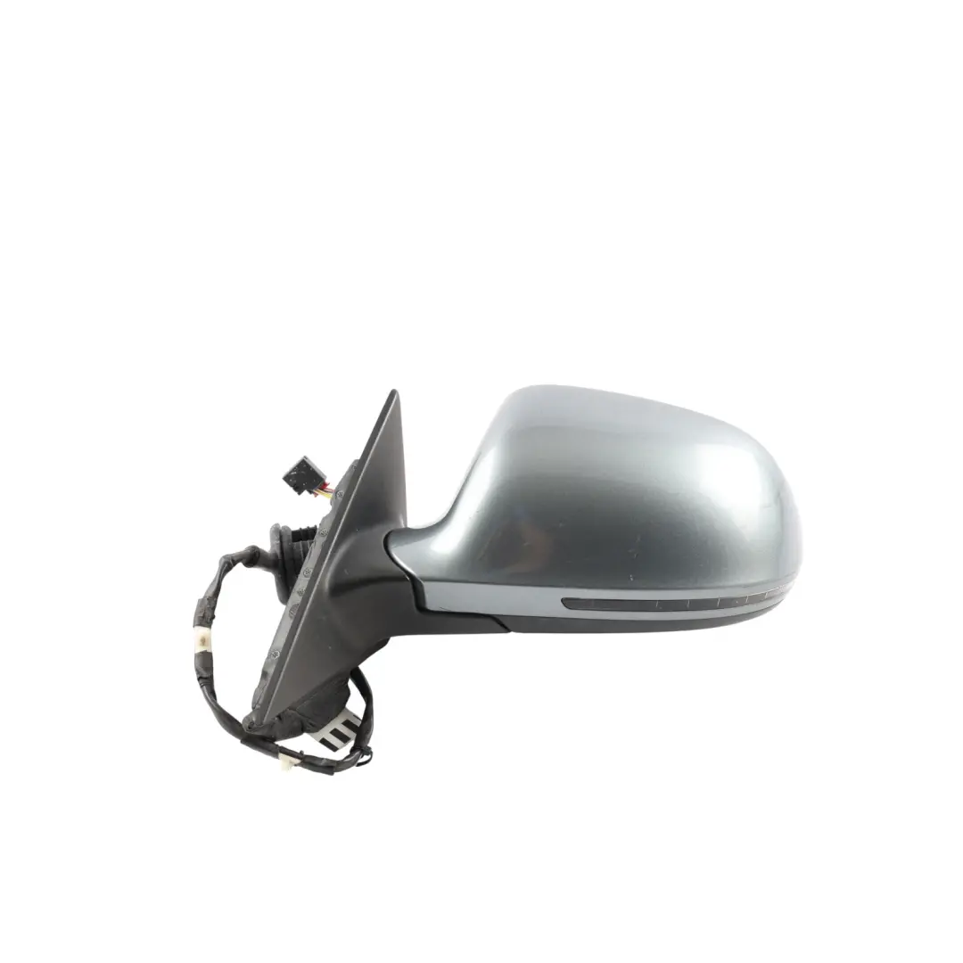 Audi A3 8P Door Wing Mirror Electric Left N/S Condor Grey Metallic - Y7E - SKU RHD-8P2858531EB-CGR - Part number 8P2858531EB