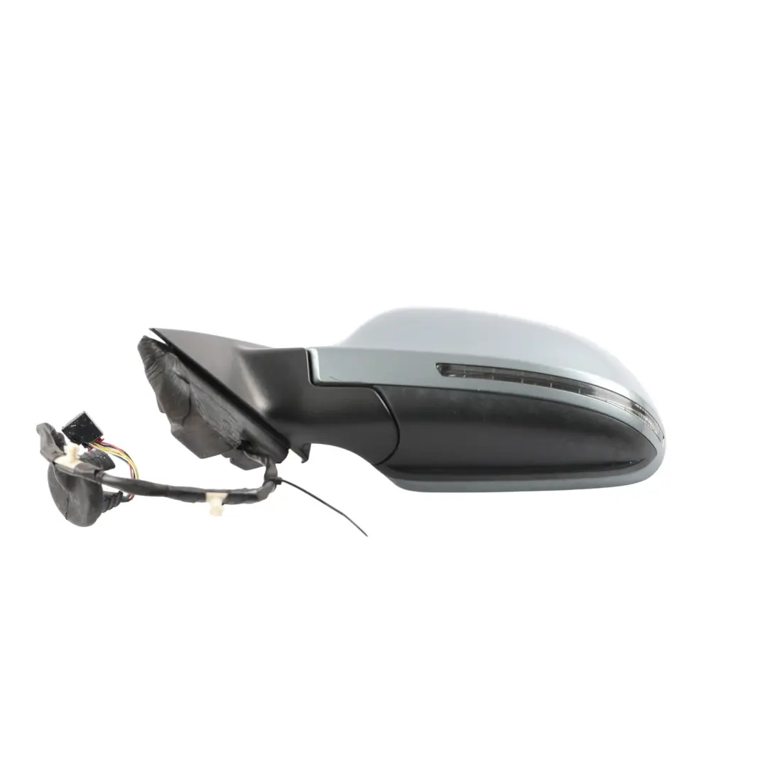 Audi A3 8P Door Wing Mirror Electric Left N/S Condor Grey Metallic - Y7E - SKU RHD-8P2858531EB-CGR - Part number 8P2858531EB