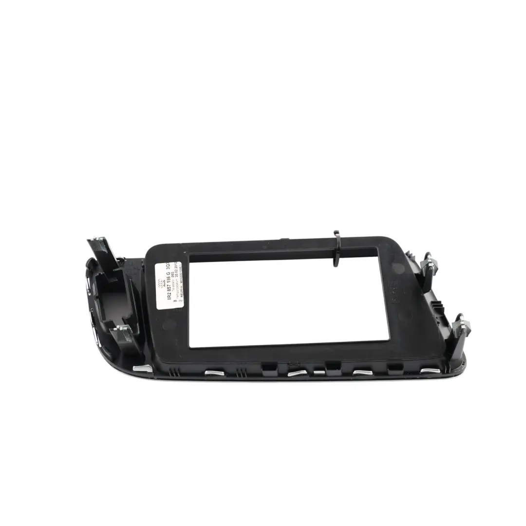 Audi Q5 8R Front Dashboard Screen Display Surround Trim Panel Cover - SKU RHD-8R2857186G - Part number 8R2857186G