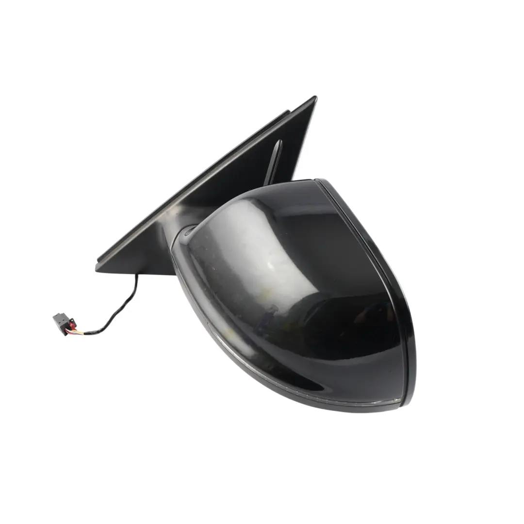 Audi Q5 8R Electric Mirror Wing Glass Left N/S Phantom Black - Z9Y - SKU RHD-8R2857409F-PHB - Part number 8R2857409F