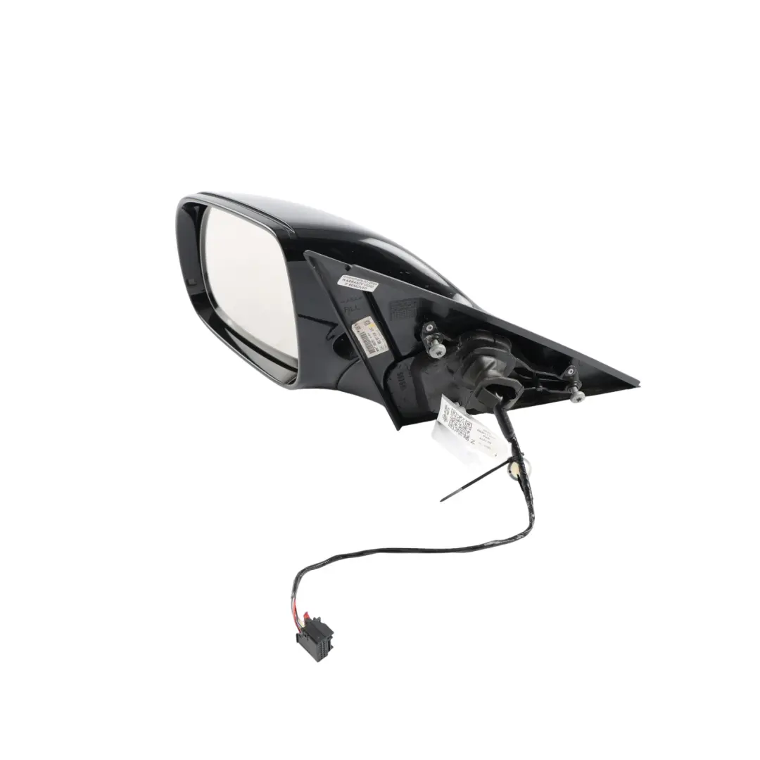 Mirror Wing Glass Left N/S Phantom Black - Z9Y to Audi Q5 8R Electric with Part number 8R2857409F Audi Q5 8R Electric Mirror Wing Glass Left N/S Phantom Black - Z9Y - SKU RHD-8R2857409F-PHB - Part number 8R2857409F