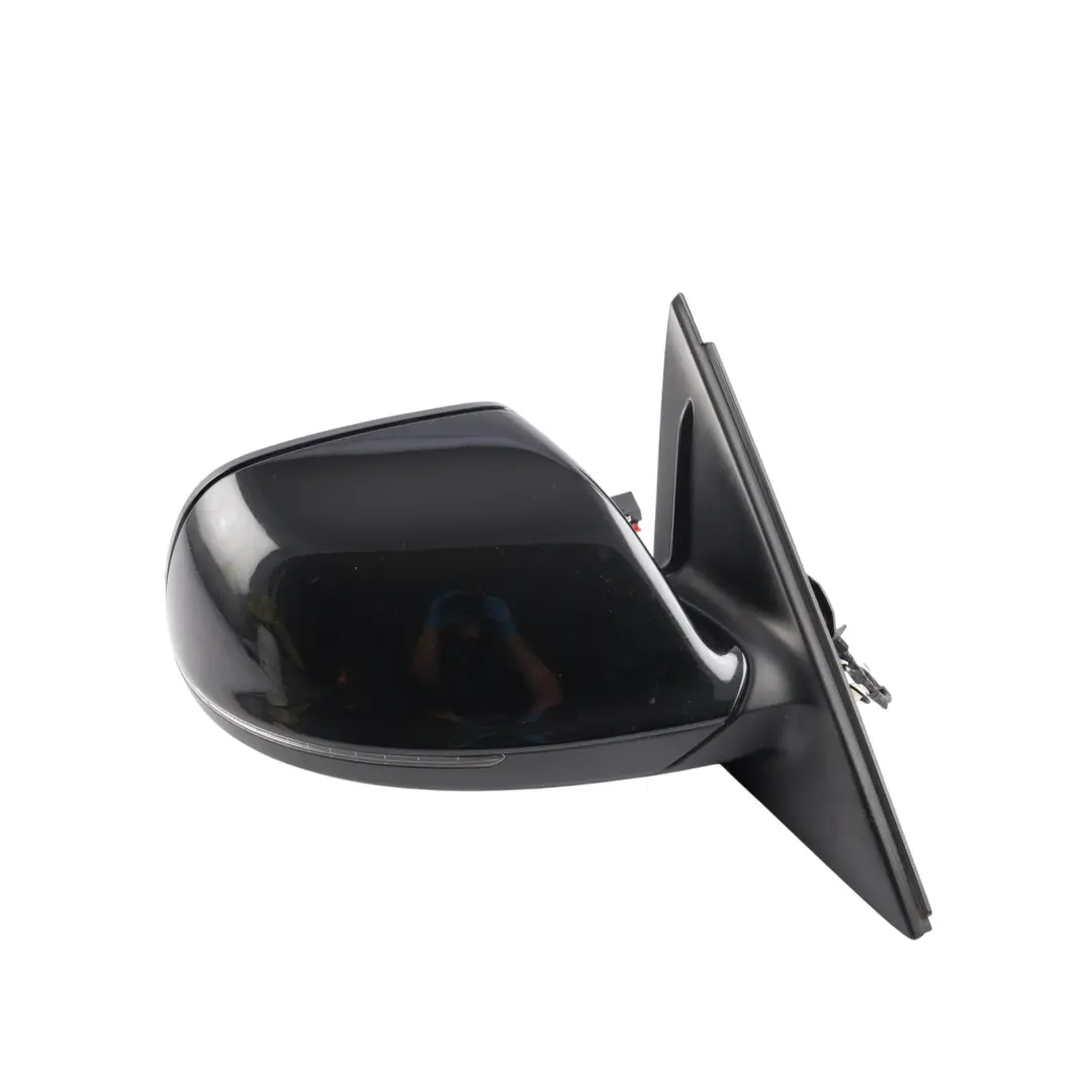 Audi Q5 8R Electric Mirror Wing Glass Right O/S Phantom Black - Z9Y - SKU RHD-8R2857410F-PHB - Part number 8R2857410F