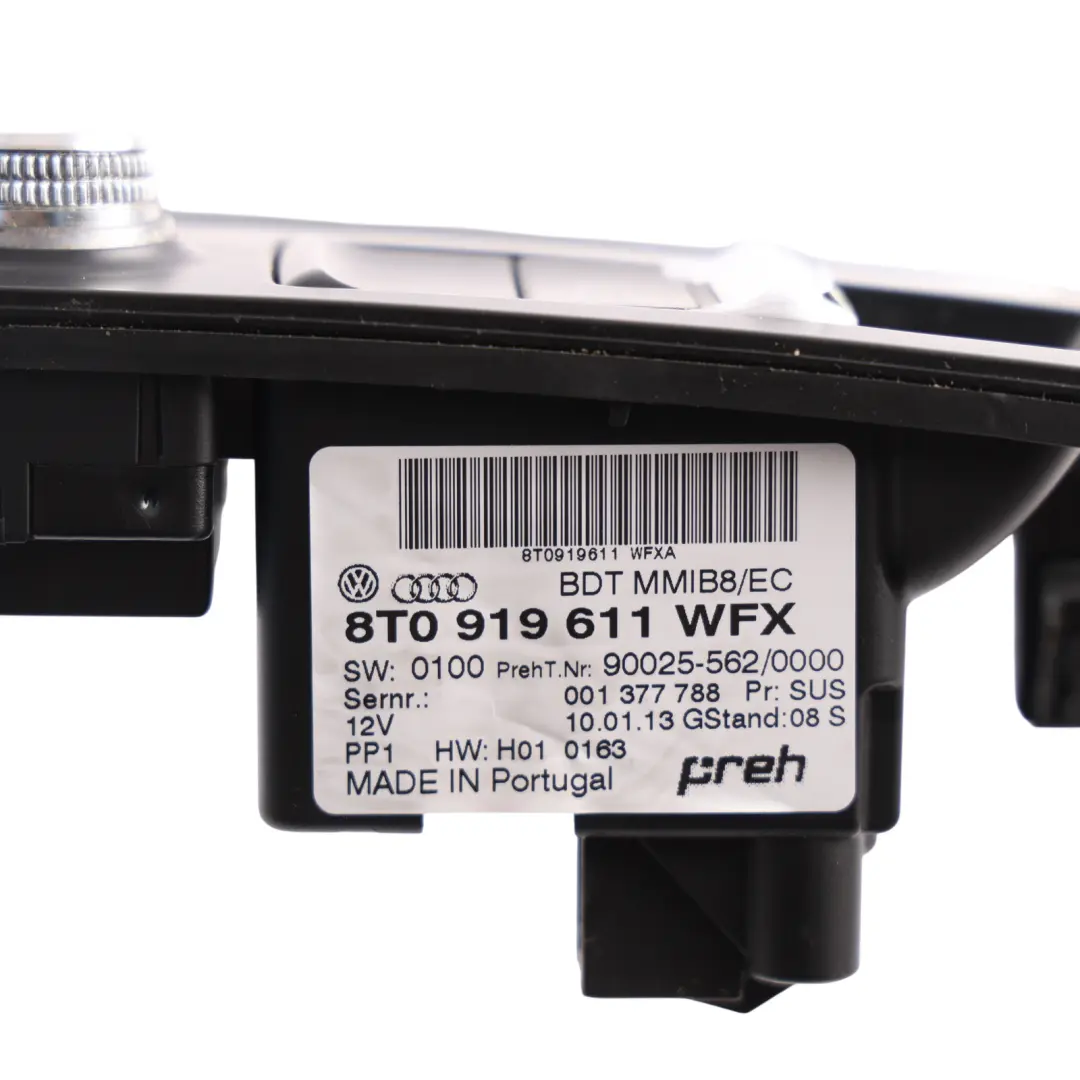 Audi A4 B8 Head Unit Media Player Controller Knob Switch Panel - SKU RHD-8T0919611-2 - Part number 8T0919611