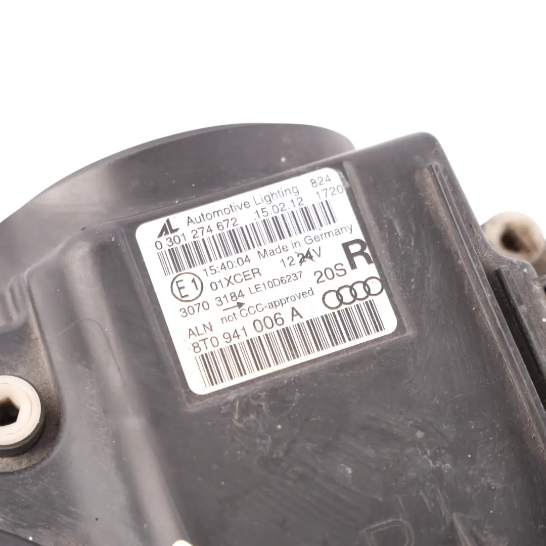Headlight Headlamp Lamp Light Front Right O/S to Audi A5 8T with Part number 8T0941044A Audi A5 8T Headlight Headlamp Lamp Light Front Right O/S - SKU RHD-8T0941044A - Part number 8T0941044A