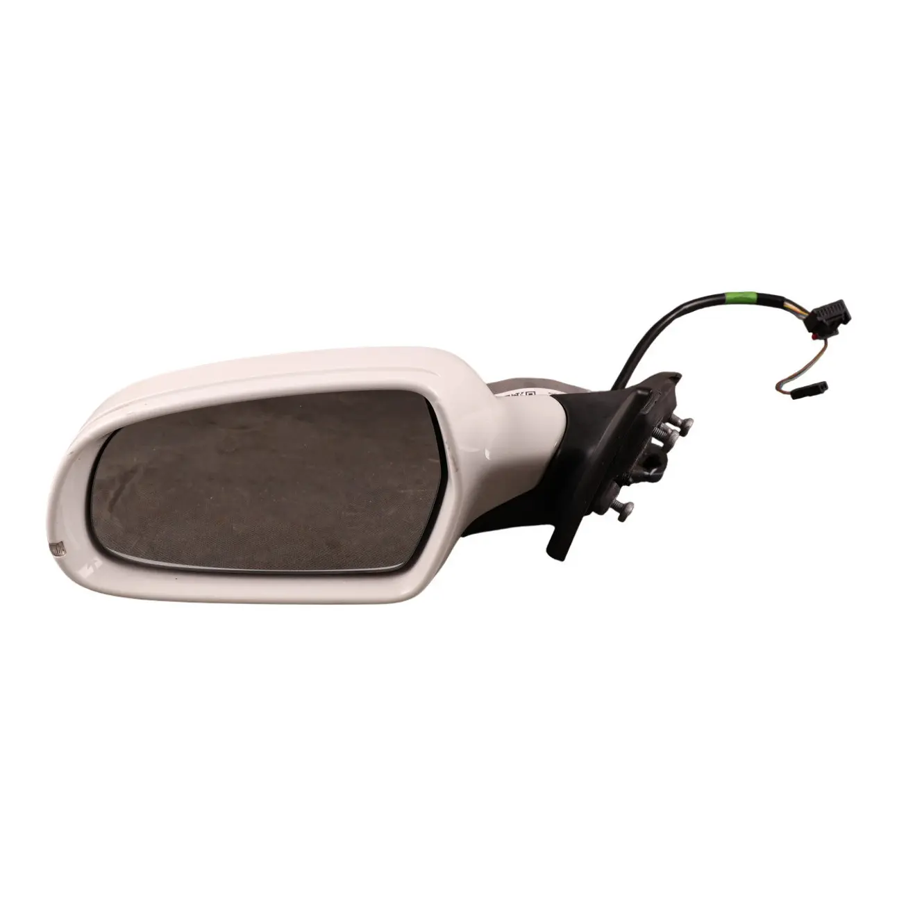 Audi A5 8T Front Mirror Wing Door Electric Left N/S Ibis White - Y9C