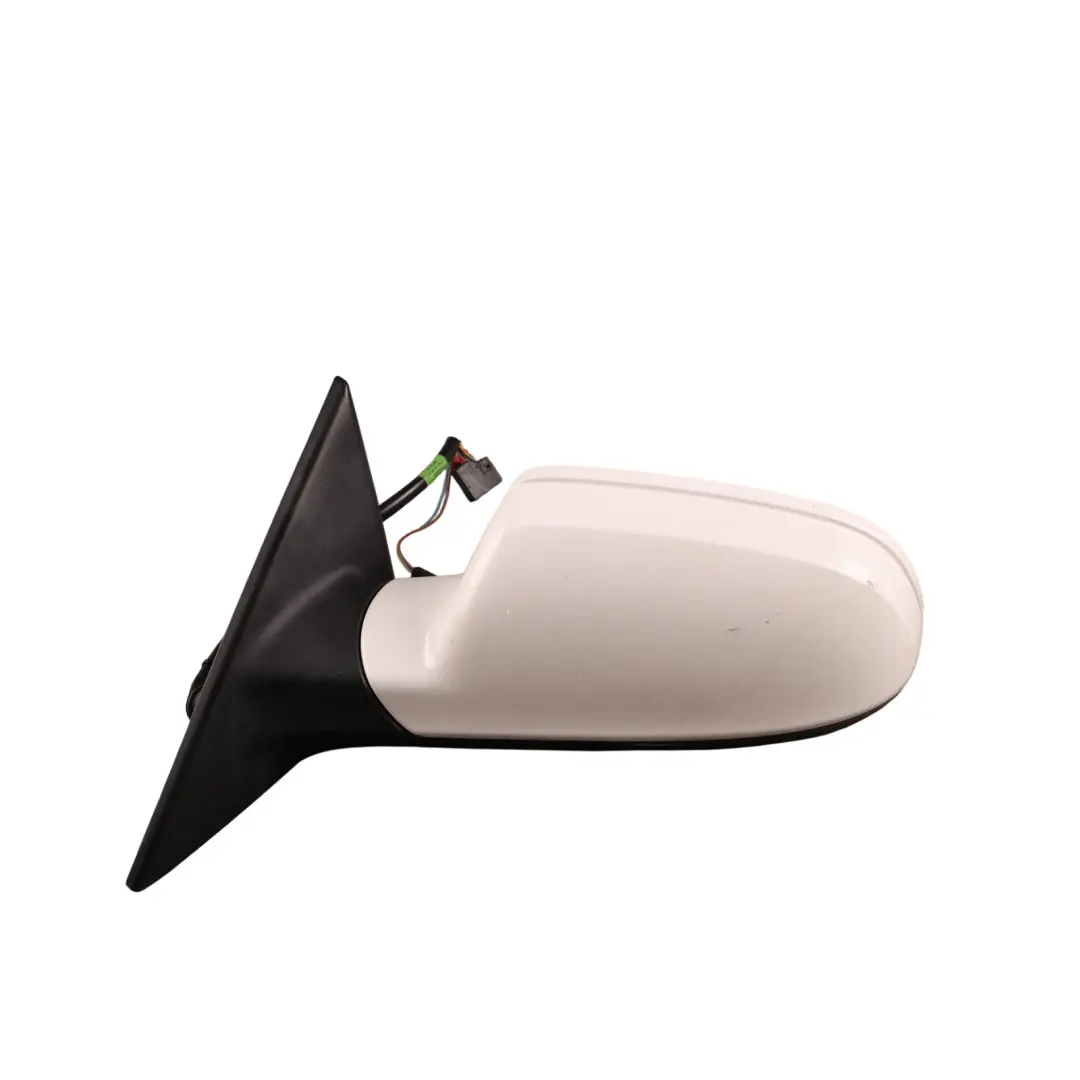 Audi A5 8T Front Mirror Wing Door Electric Left N/S Ibis White - Y9C - SKU RHD-8T2857409AF-IWH - Part number 8T2857409AF