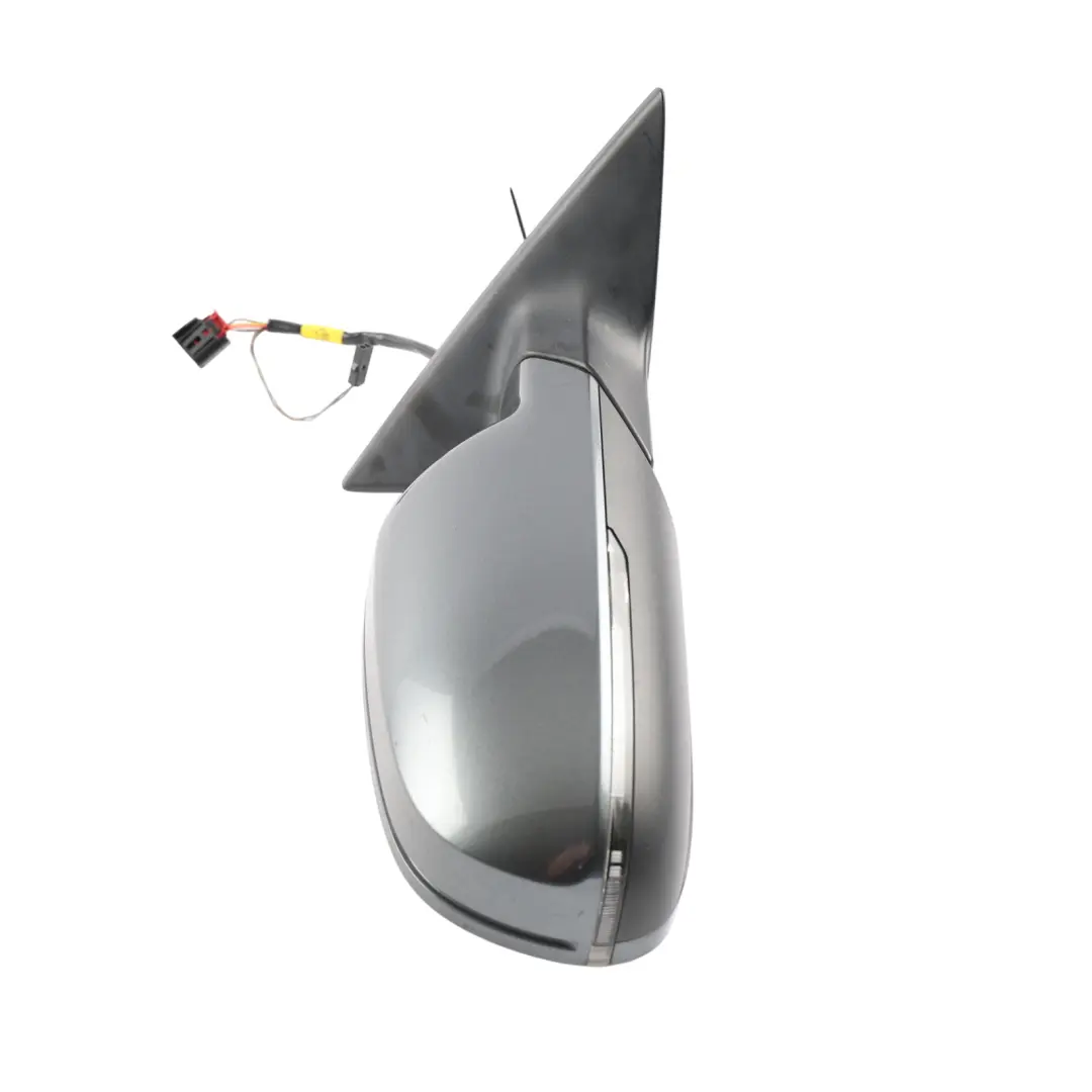Audi A5 8T Door Wing Mirror Electric Right O/S Daytona Grey Pearl Effect - Z7S - SKU RHD-8T2857410AF-DGR - Part number 8T2857410AF