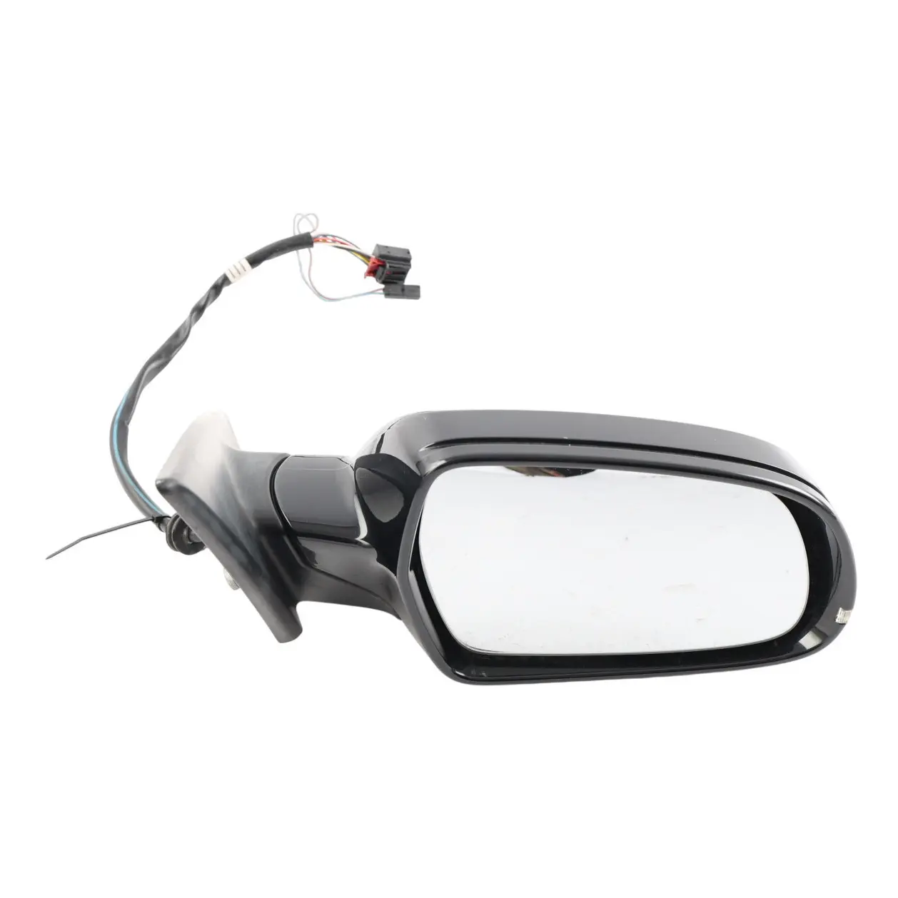 Audi A5 8T Door Wing Mirror Power Fold Right O/S Phantom Black - Z9Y