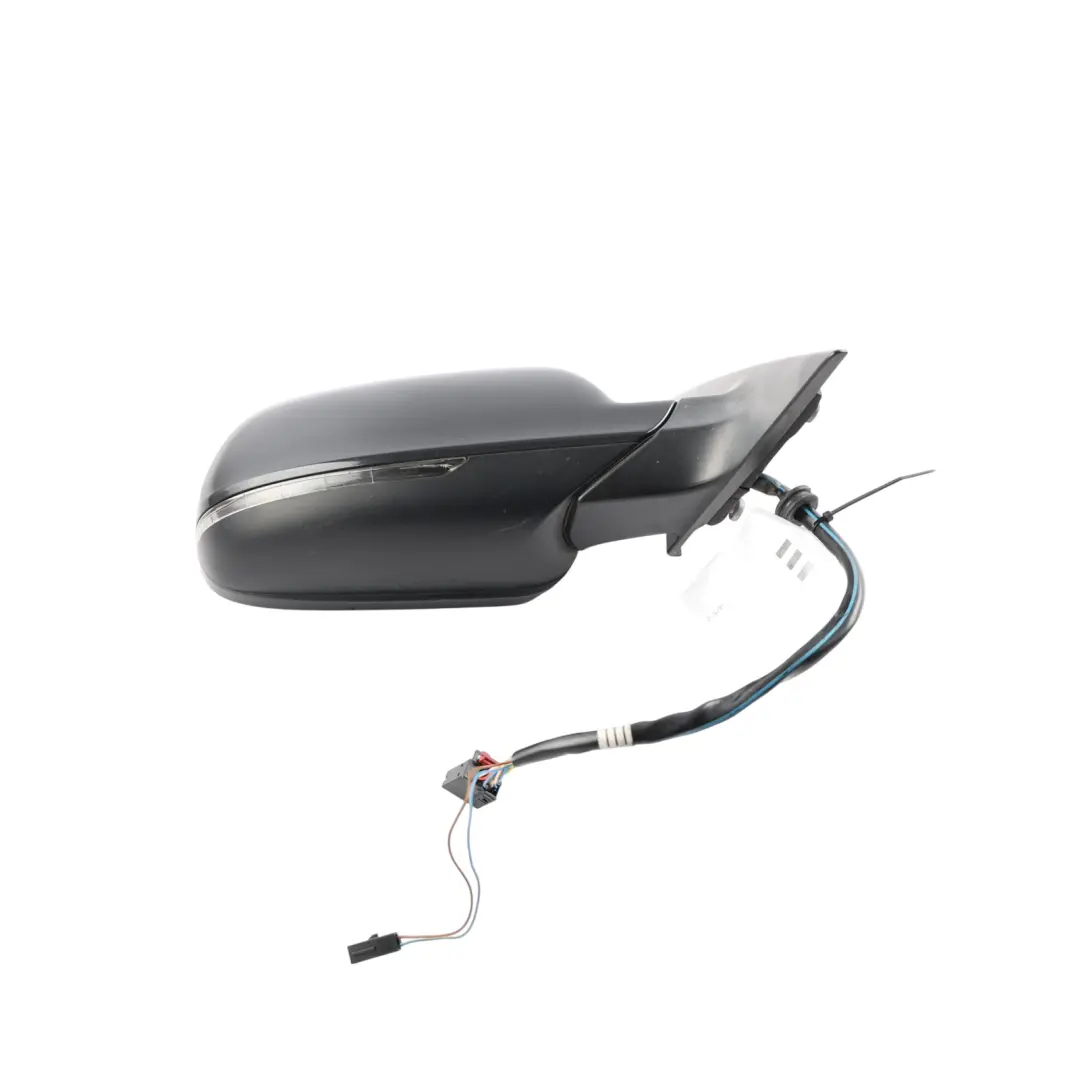 Door Wing Mirror Power Fold Right O/S Phantom Black - Z9Y to Audi A5 8T with Part number 8T8857410K Audi A5 8T Door Wing Mirror Power Fold Right O/S Phantom Black - Z9Y - SKU RHD-8T8857410K-PHB - Part number 8T8857410K