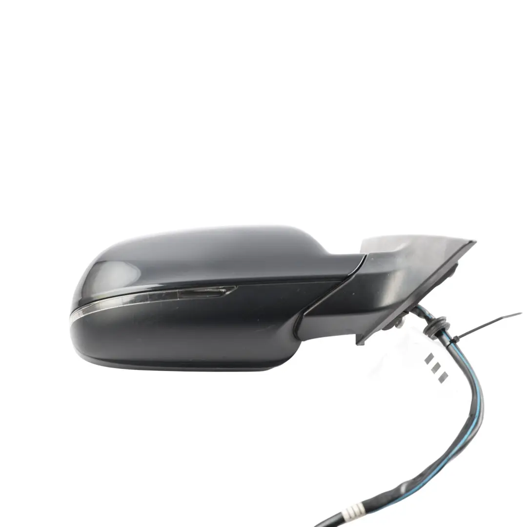 Audi A5 8T Door Wing Mirror Power Fold Right O/S Phantom Black - Z9Y - SKU RHD-8T8857410K-PHB - Part number 8T8857410K