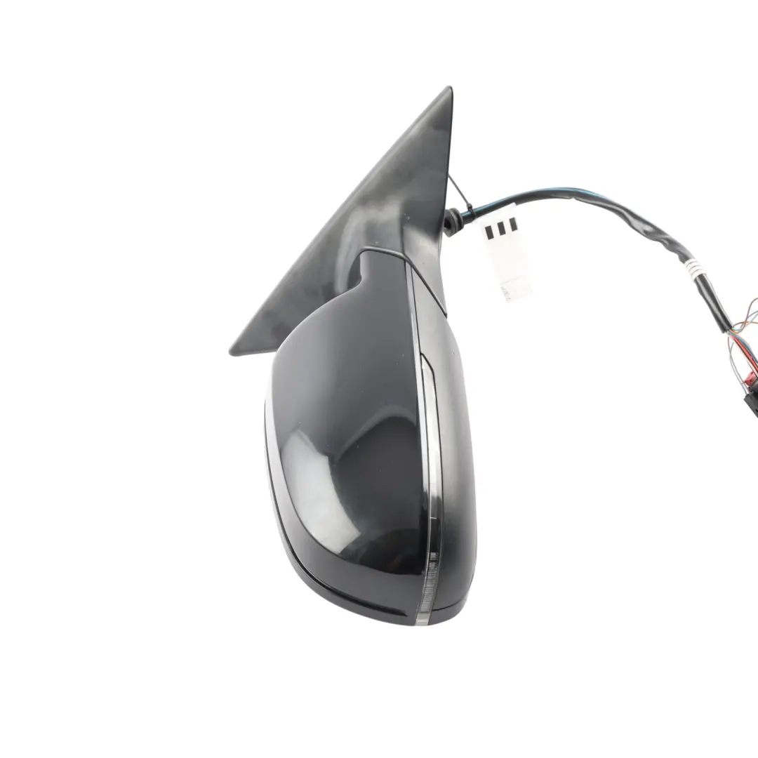 Audi A5 8T Door Wing Mirror Power Fold Right O/S Phantom Black - Z9Y - SKU RHD-8T8857410K-PHB - Part number 8T8857410K