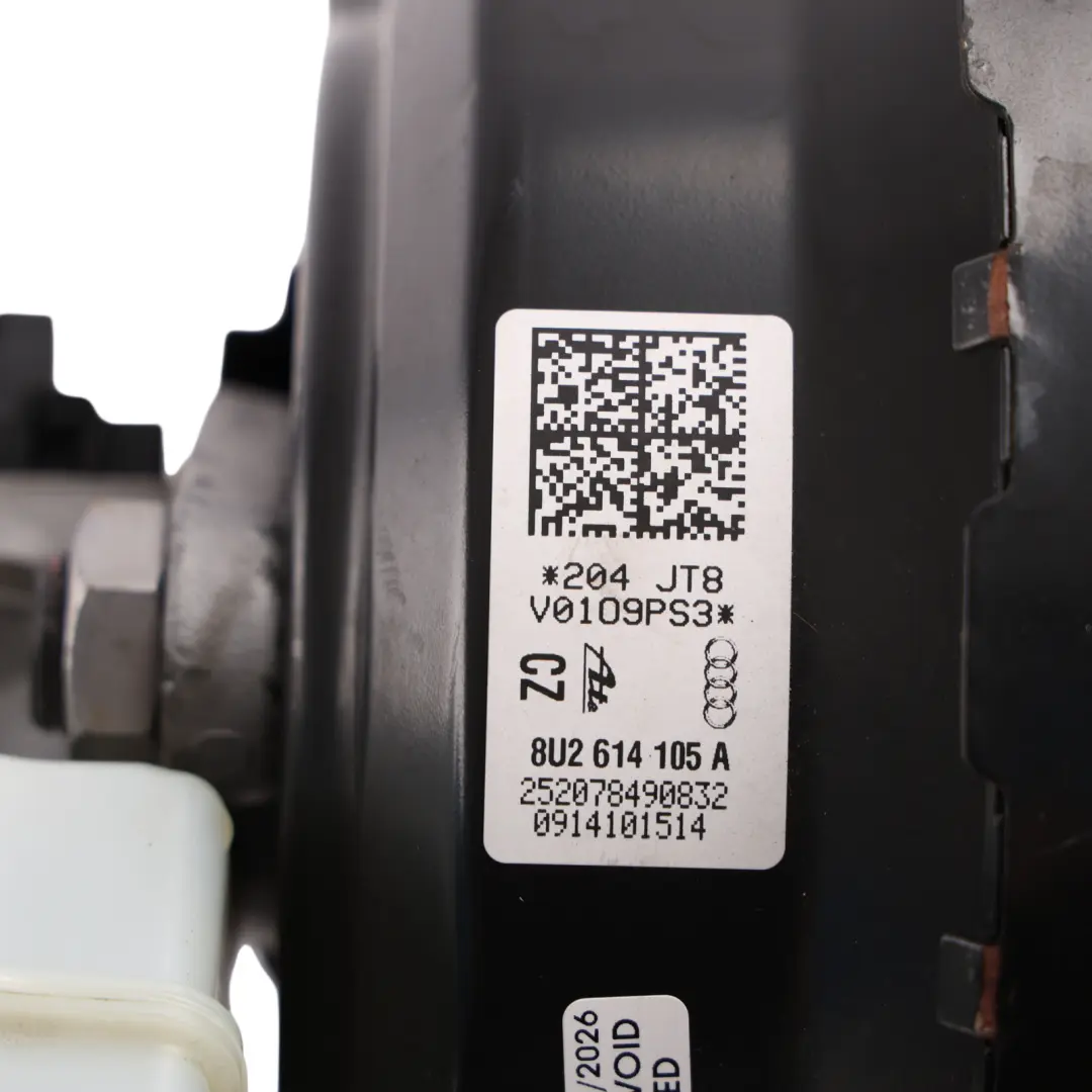 Audi RSQ3 8U Brake Servo Booster Master Cylinder - SKU RHD-8U2614105A - Part number 8U2614105A