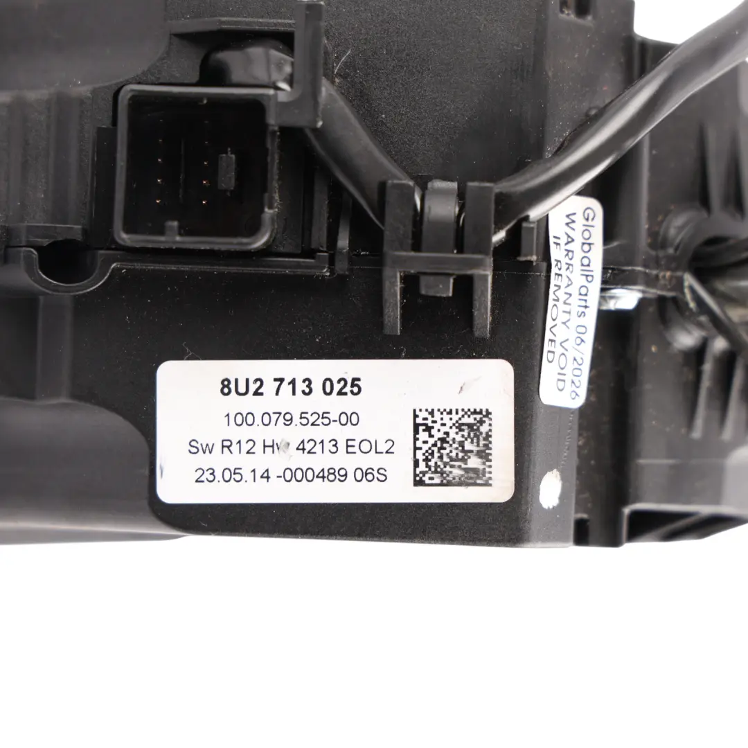Audi RSQ3 8U Gear Selector Shifter Mechanism Assembly - SKU RHD-8U2713025 - Part number 8U2713025