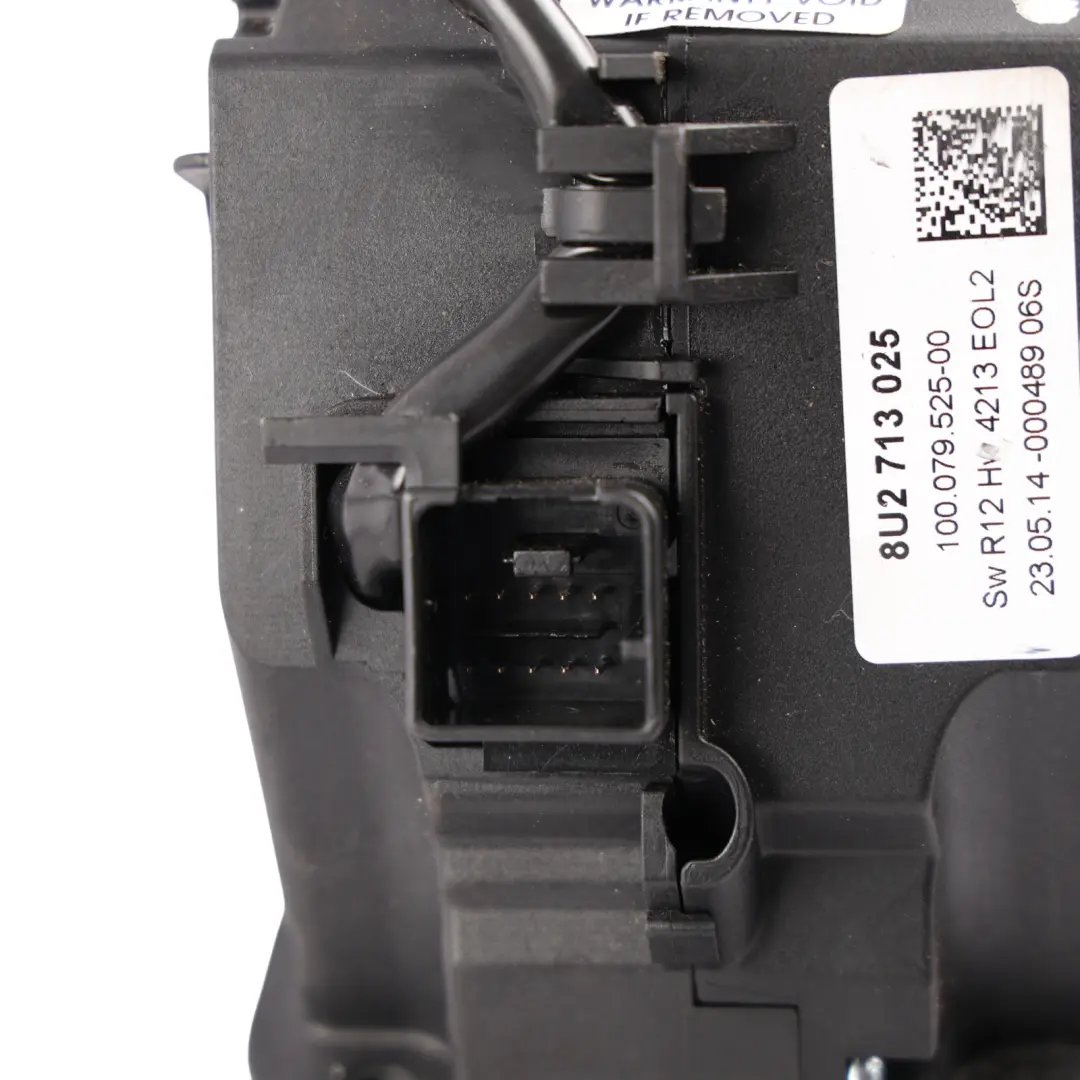 Audi RSQ3 8U Gear Selector Shifter Mechanism Assembly - SKU RHD-8U2713025 - Part number 8U2713025
