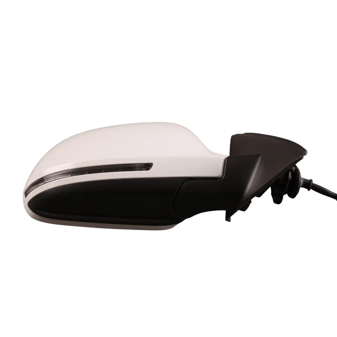 Audi Q3 8U Wing Mirror Door Electric Right O/S Glacier White Pearl - S9R - SKU RHD-8U2857410G-MGW - Part number 8U2857410G