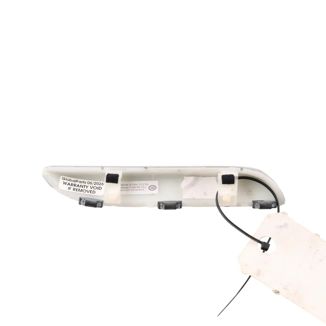 Audi A3 8V Dashboard Interior Trim Strip Cover Right O/S - SKU RHD-8V2853190M - Part number 8V2853190M