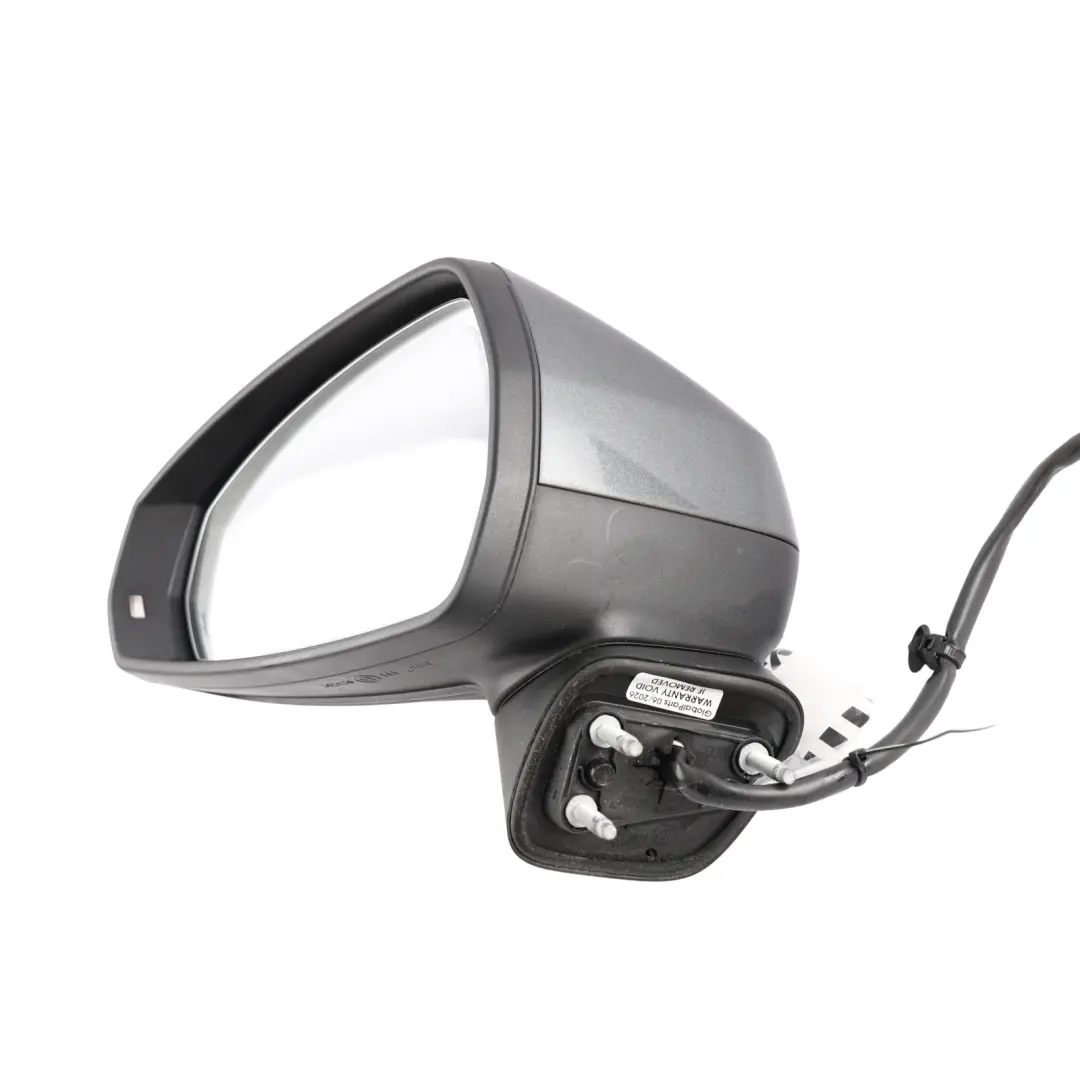 Audi A3 8V Door Wing Mirror Electric Left N/S Outside Daytona Grey Pearl - Z7S - SKU RHD-8V2857409F-DGR1 - Part number 8V2857409F
