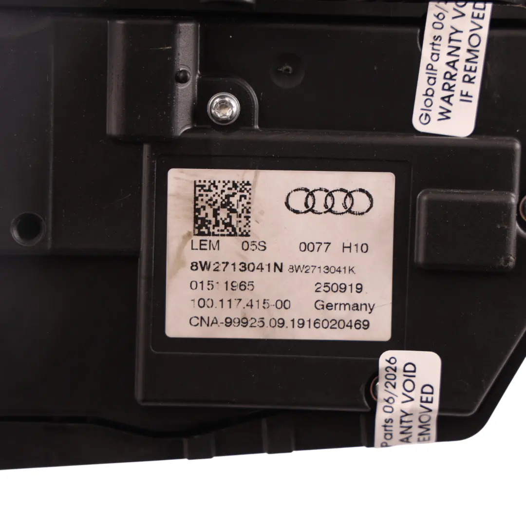 Audi A4 B9 A5 F5 Automatic Gear Shift Selector Mechanism Knob - SKU RHD-8W2713041N-1 - Part number 8W2713041N