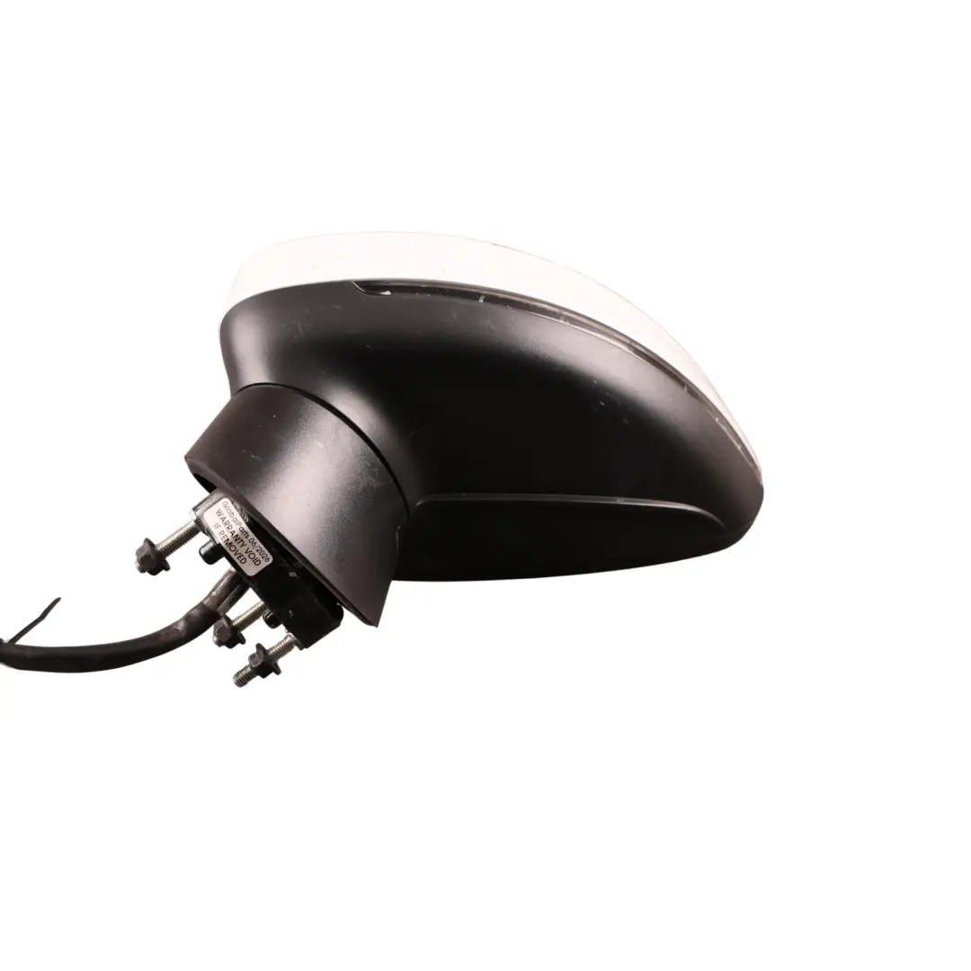 Door Wing Mirror Heated Left N/S Glacier White Pearl - S9R to Audi A1 8X with Part number 8X2857409S Audi A1 8X Door Wing Mirror Heated Left N/S Glacier White Pearl - S9R - SKU RHD-8X2857409S-MGW - Part number 8X2857409S